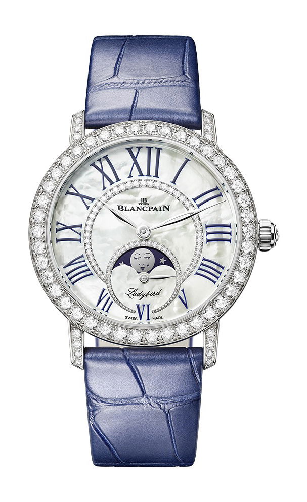 Blancpain Ladybird Colors Phase de Lune 3662-1954-55