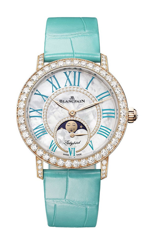Blancpain Ladybird Colors Phase de Lune 3662A-2954-55