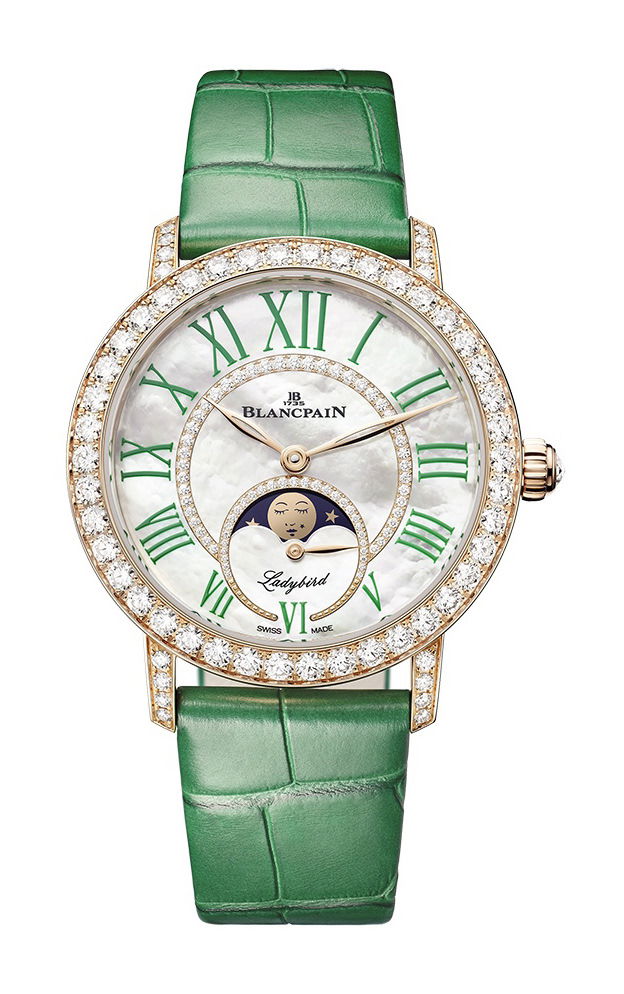 Blancpain Ladybird Colors Phase de Lune 3662B-2954-55