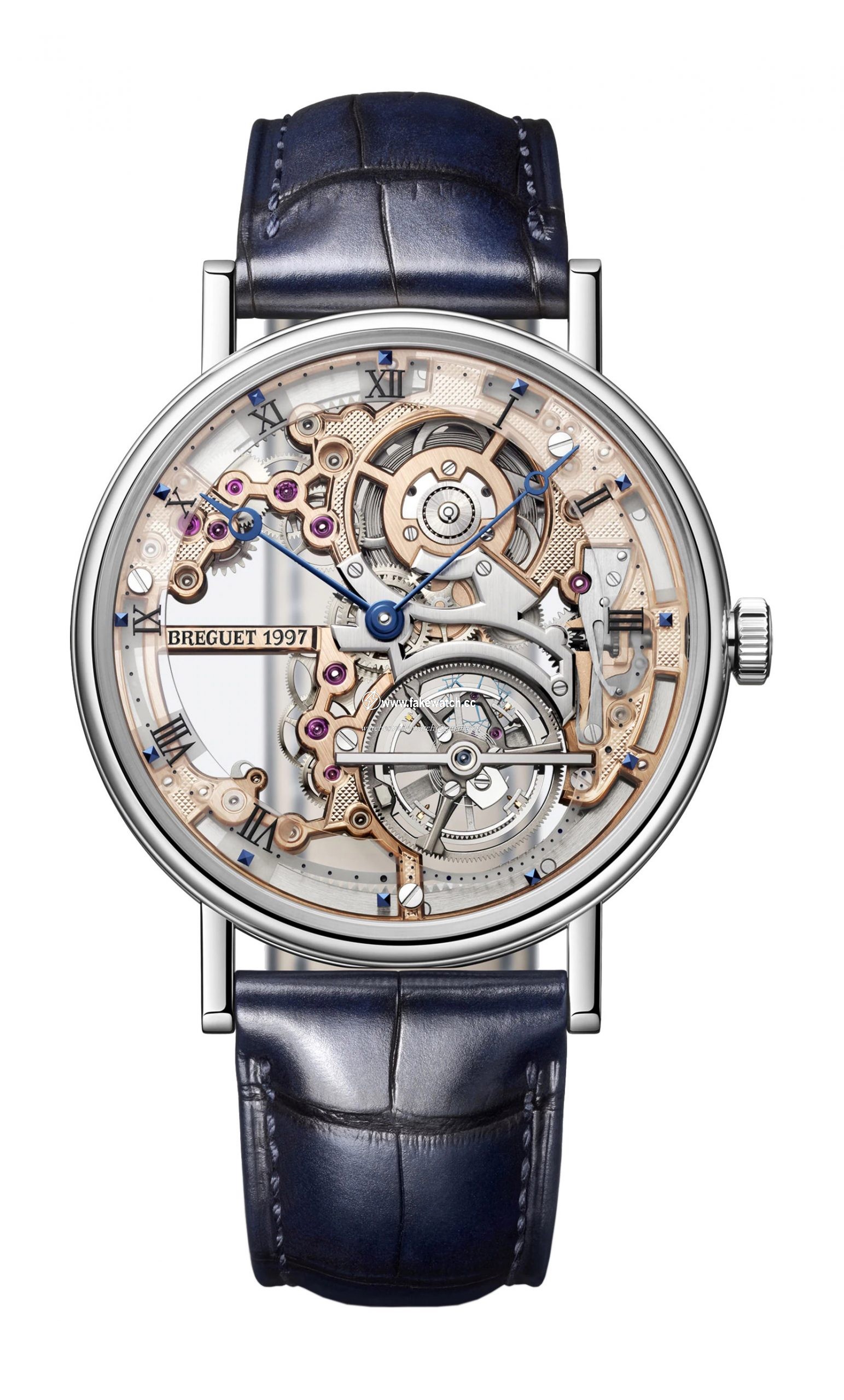 Breguet Classique Tourbillon Extra-Plat Squelette 5395 5395PT/RS/9WU