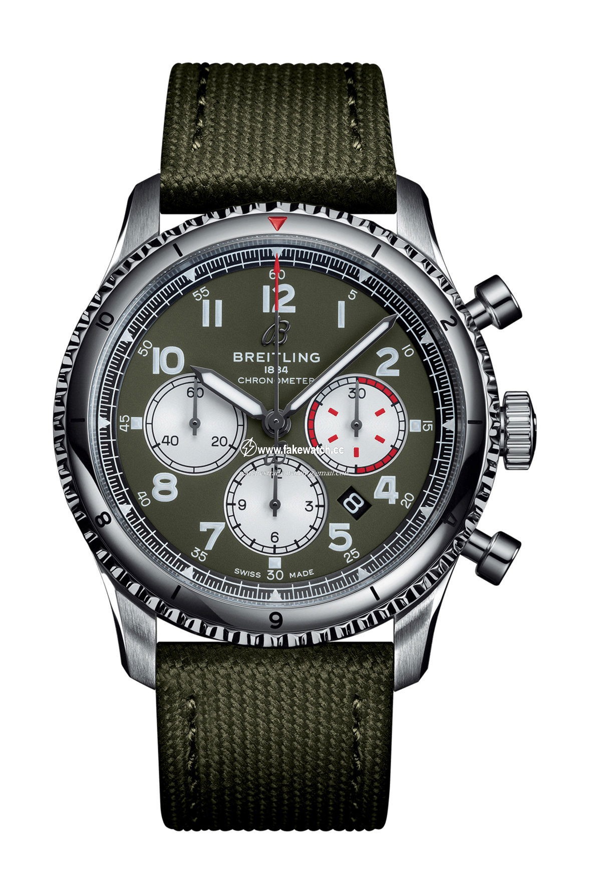 Breitling Aviator 8 B01 Chronograph 43 Curtiss Warhawk AB01192A1L1X1