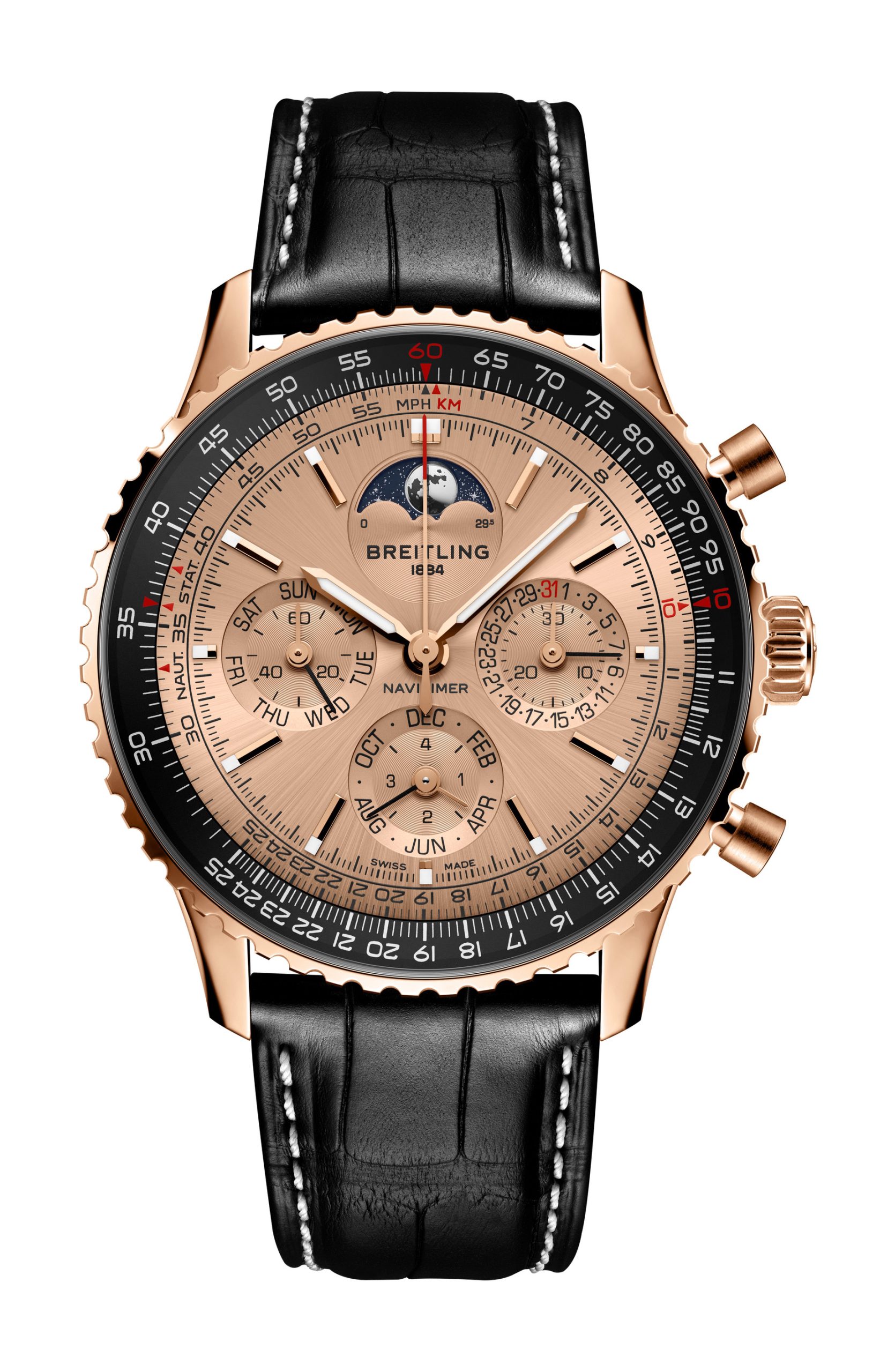 Breitling Navitimer B19 Chronograph 43 Perpetual Calendar 140th Anniversary RB19101A1H1P1