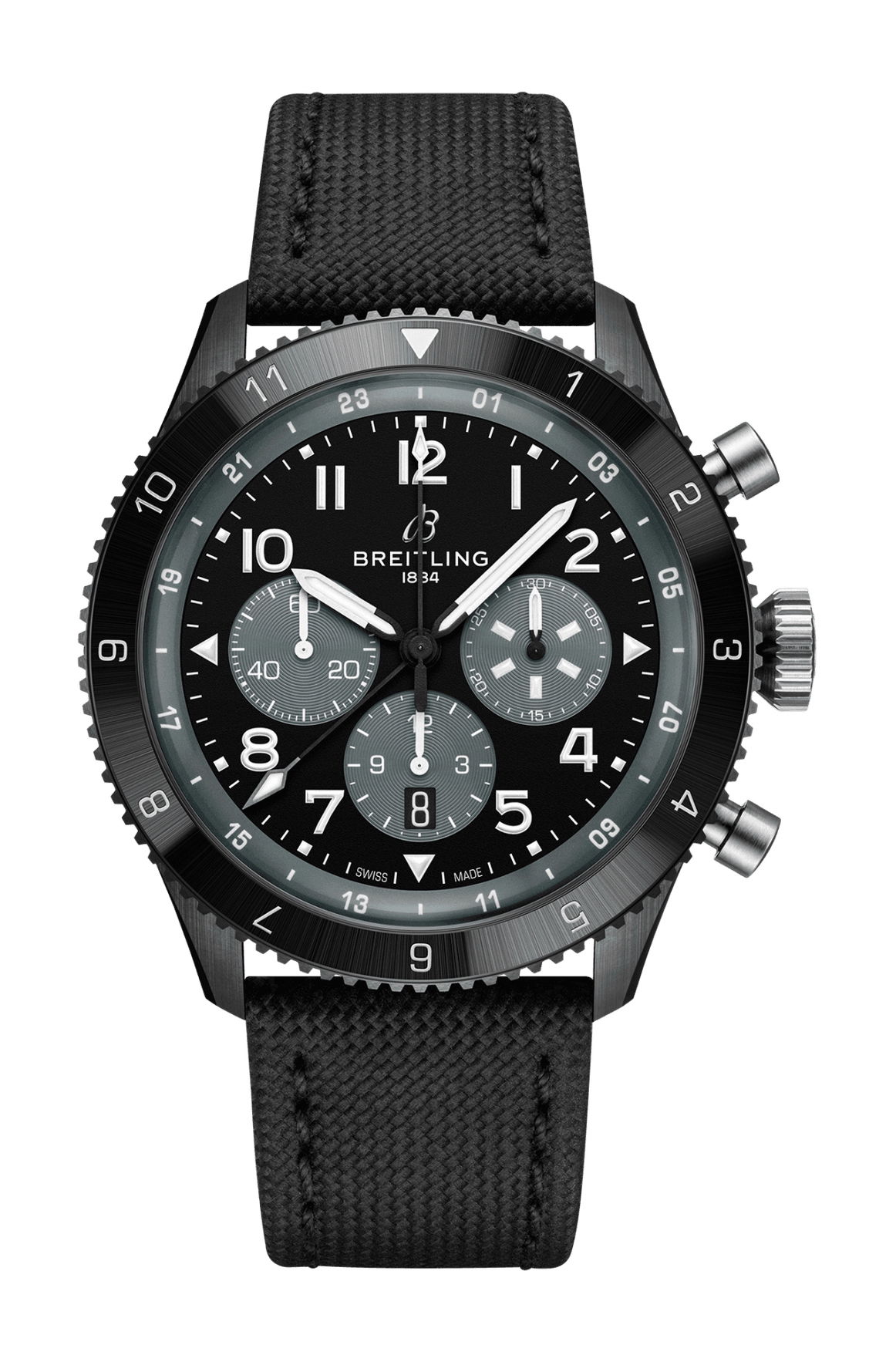 Breitling Super AVI B04 Chronograph GMT 46 Mosquito Night Fighter SB04451A1B1X1