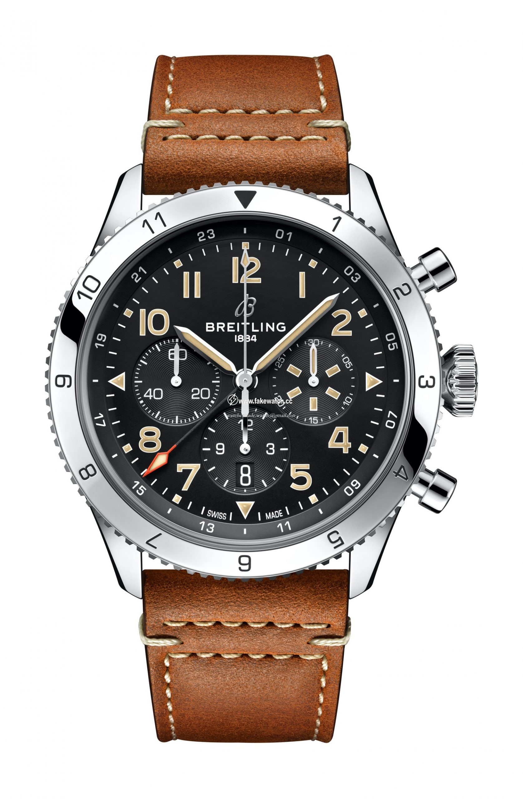 Breitling Super AVI B04 Chronograph GMT 46 P-51 Mustang AB04453A1B1X1