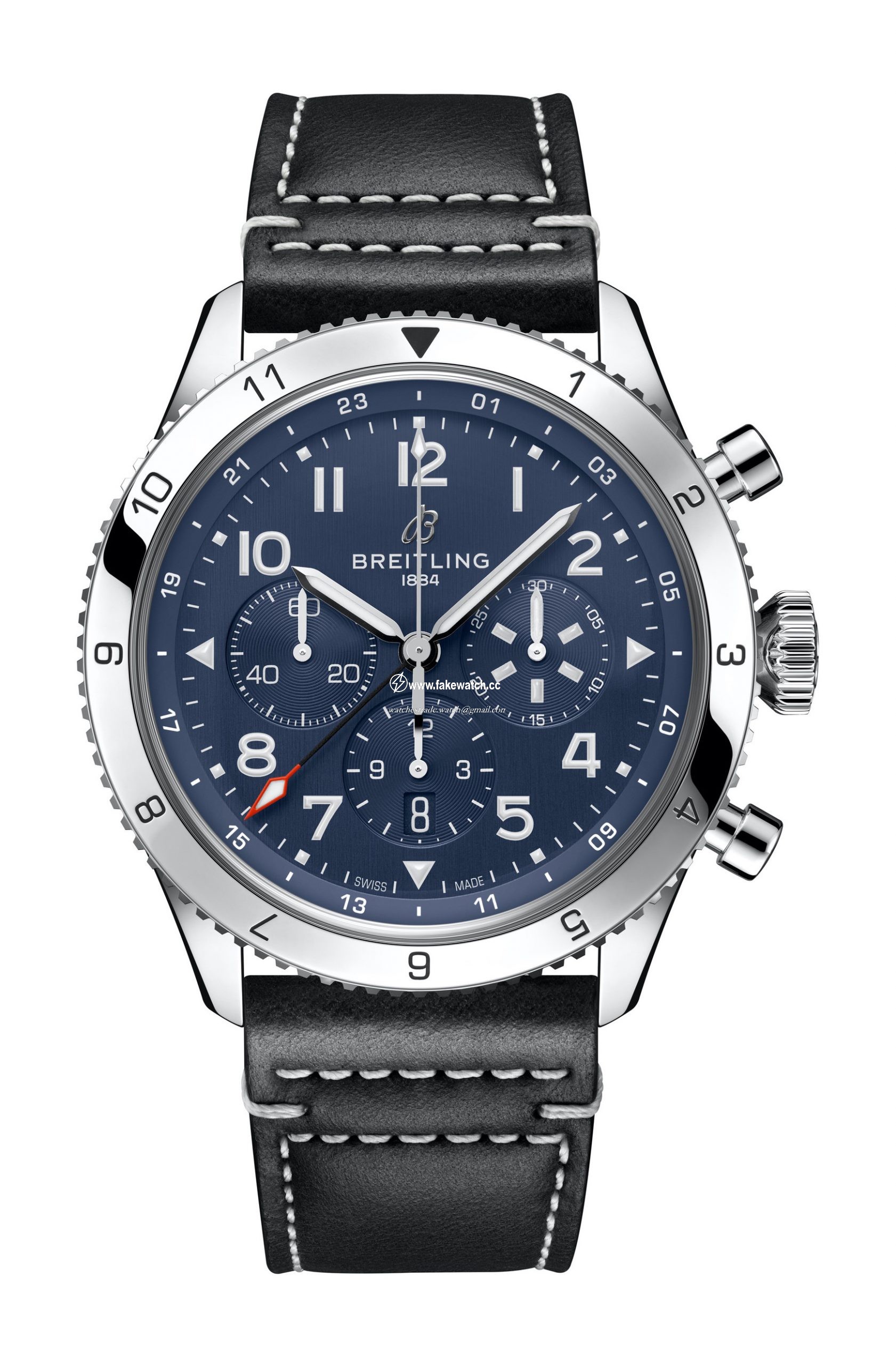 Breitling Super AVI B04 Chronograph GMT 46 Tribute to Vought F4U Corsair AB04451A1C1X1