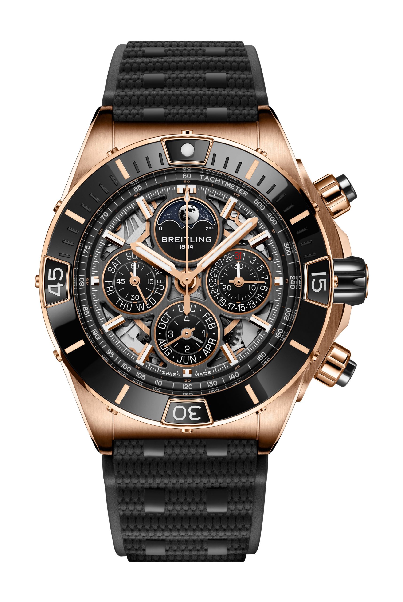 Breitling Super Chronomat B19 44 Perpetual Calendar 140th Anniversary RB19301A1G1S1