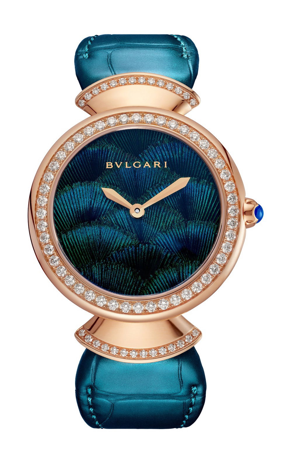 Bvlgari Divas’ Dream Peacock Feather Marquetry 103767