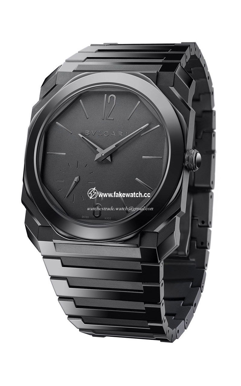 Bvlgari Octo Finissimo Automatic Black Sandblast-Polished Ceramic 103368