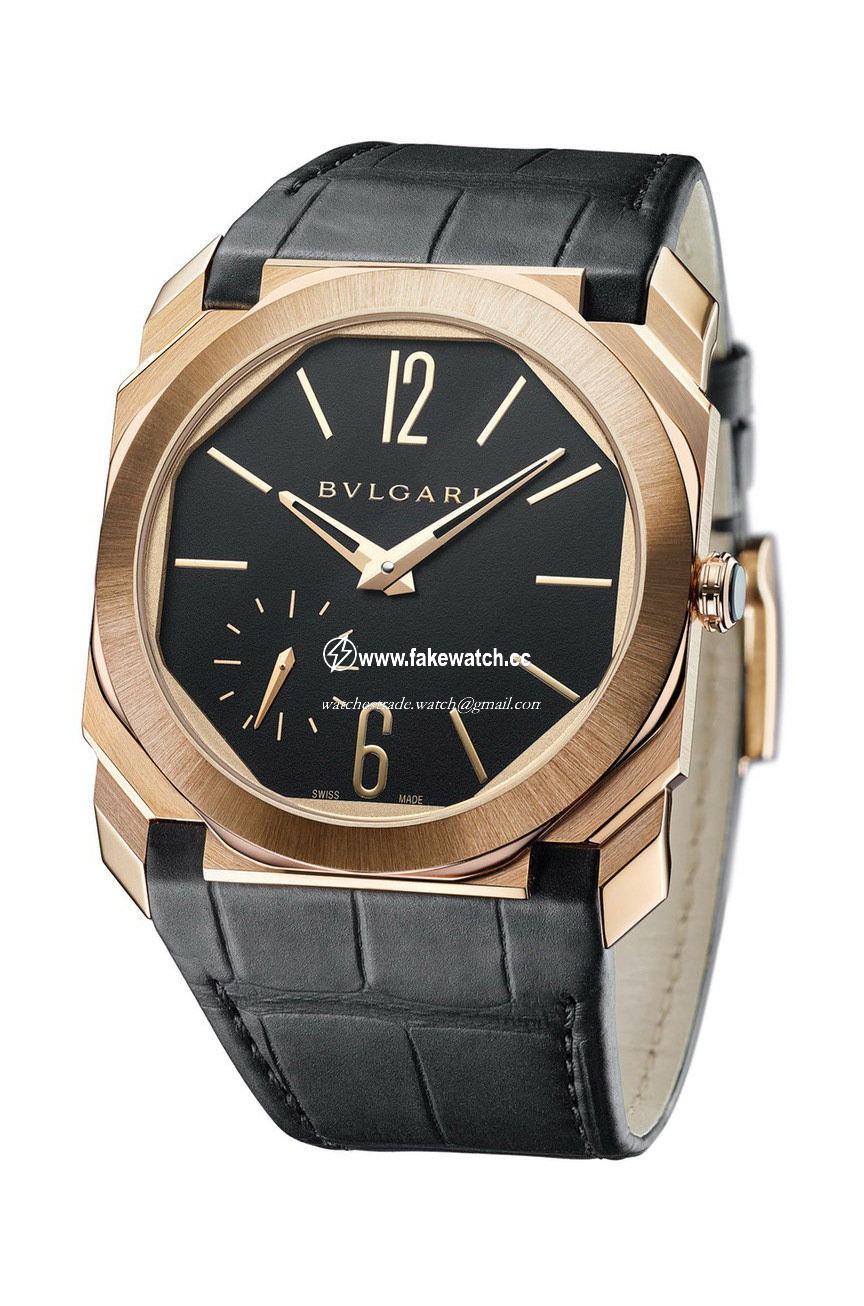 Bvlgari Octo Finissimo Automatic Satin-Polished Rose Gold 103286