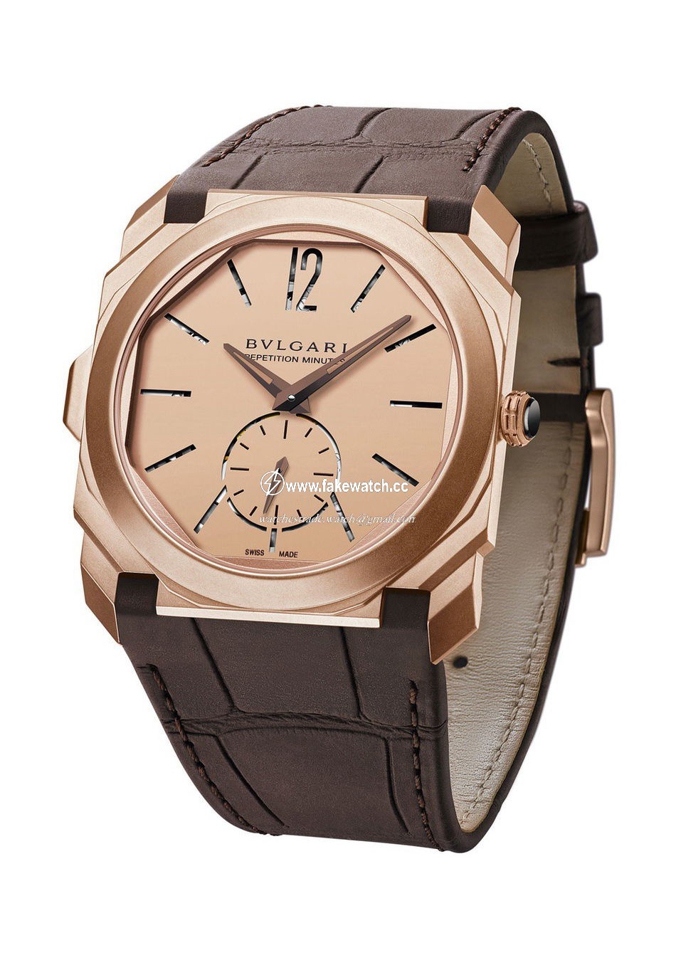 Bvlgari Octo Finissimo Minute Repeater In Sandblasted Rose Gold 103279