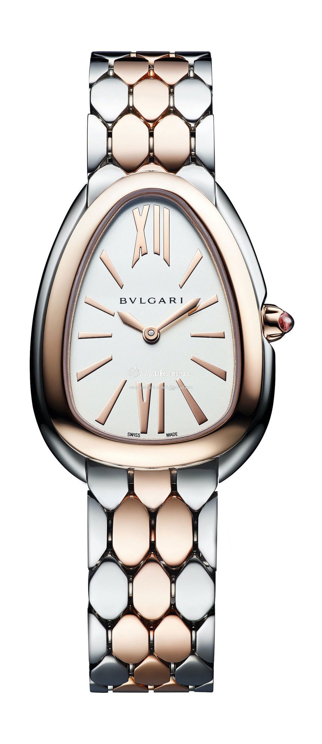 Bvlgari Serpenti Seduttori Steel And Rose Gold 103277