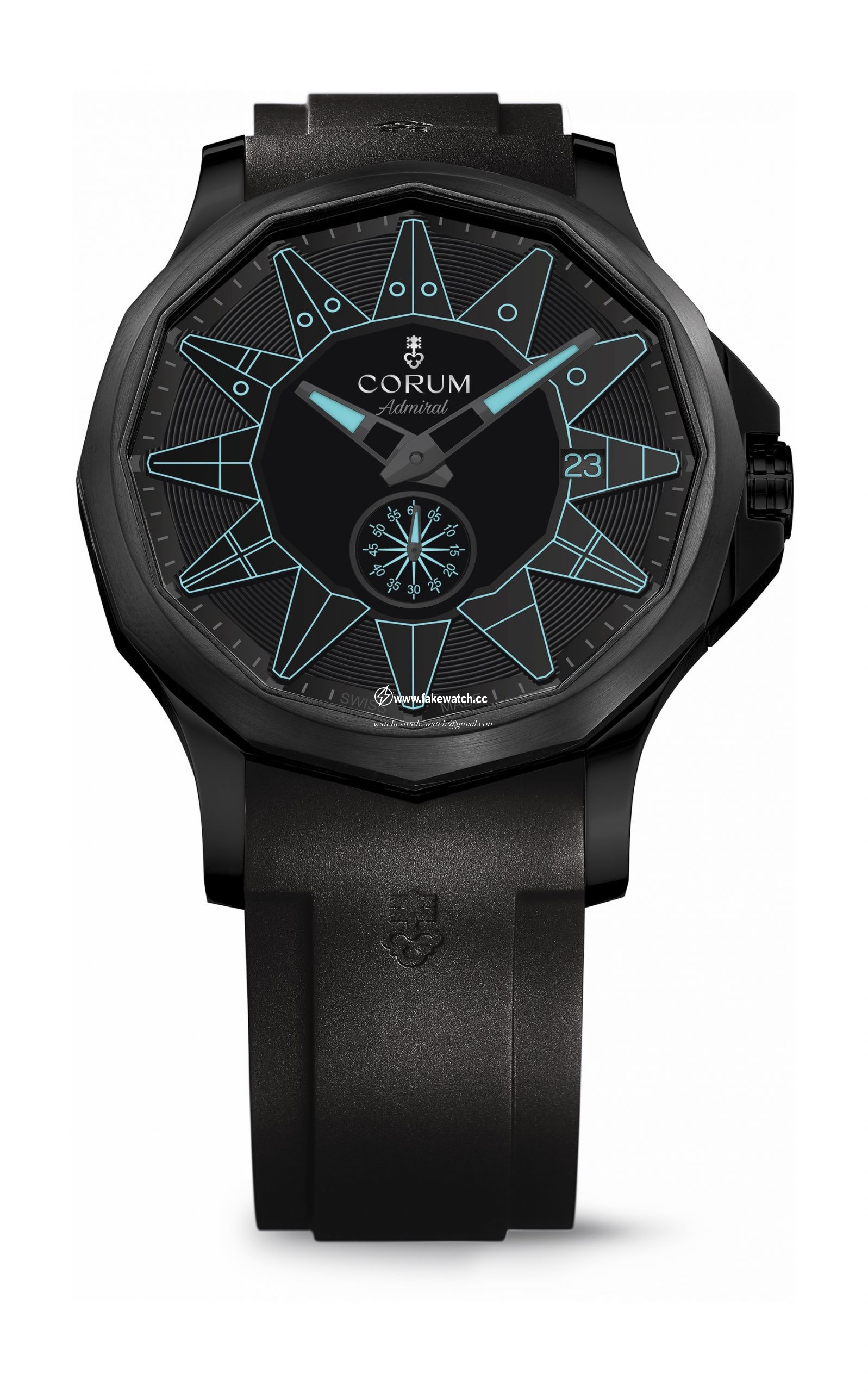 Corum Admiral 42 Automatic All Black A395/04004