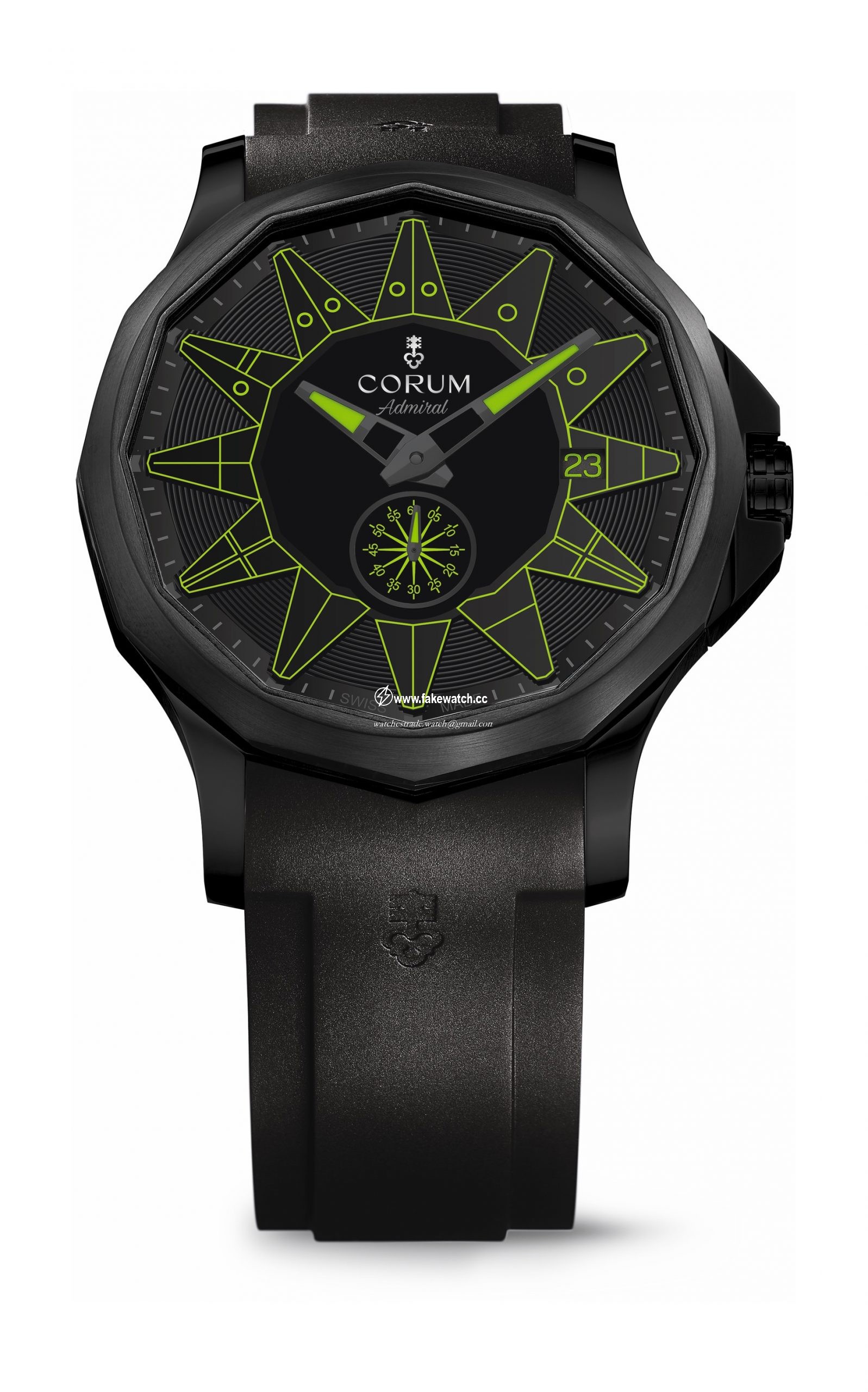 Corum Admiral 42 Automatic All Black A395/04006