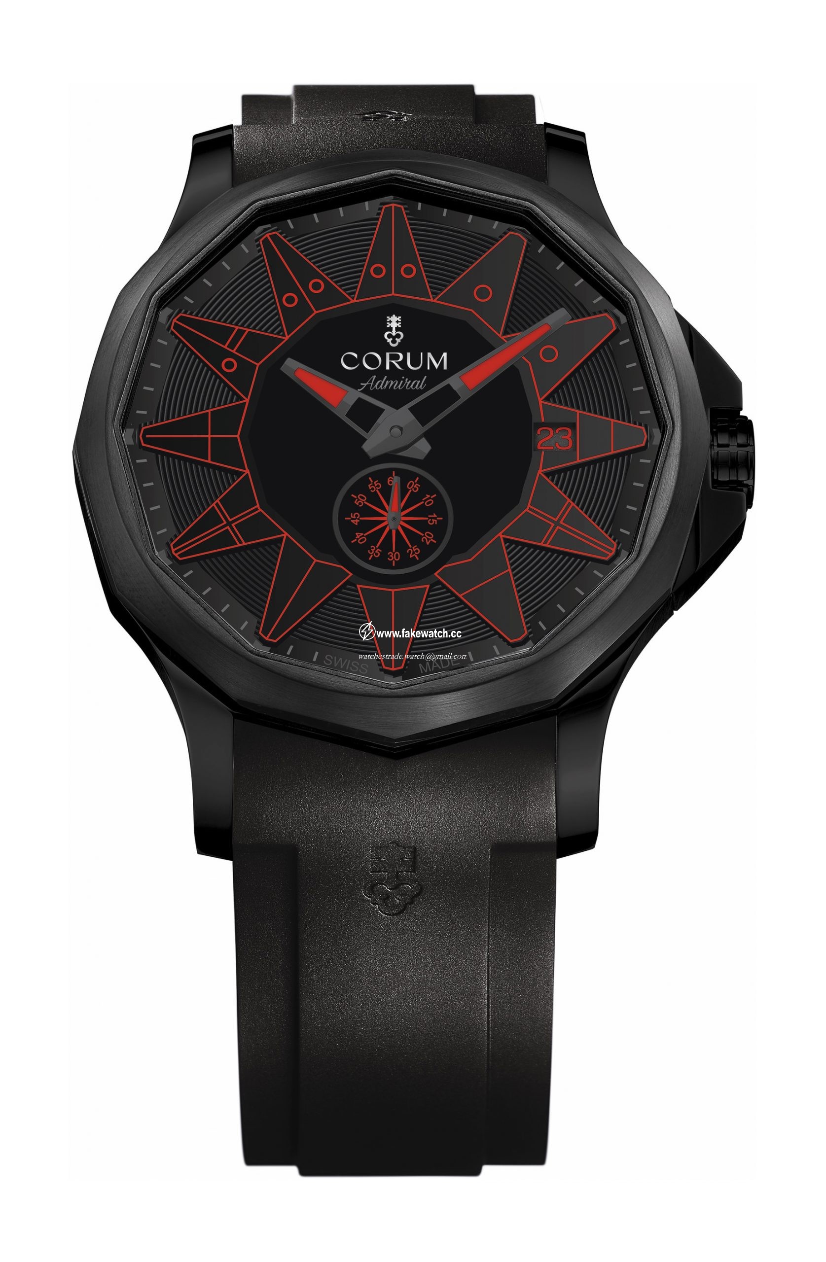 Corum Admiral 42 Automatic All Black A395/04007