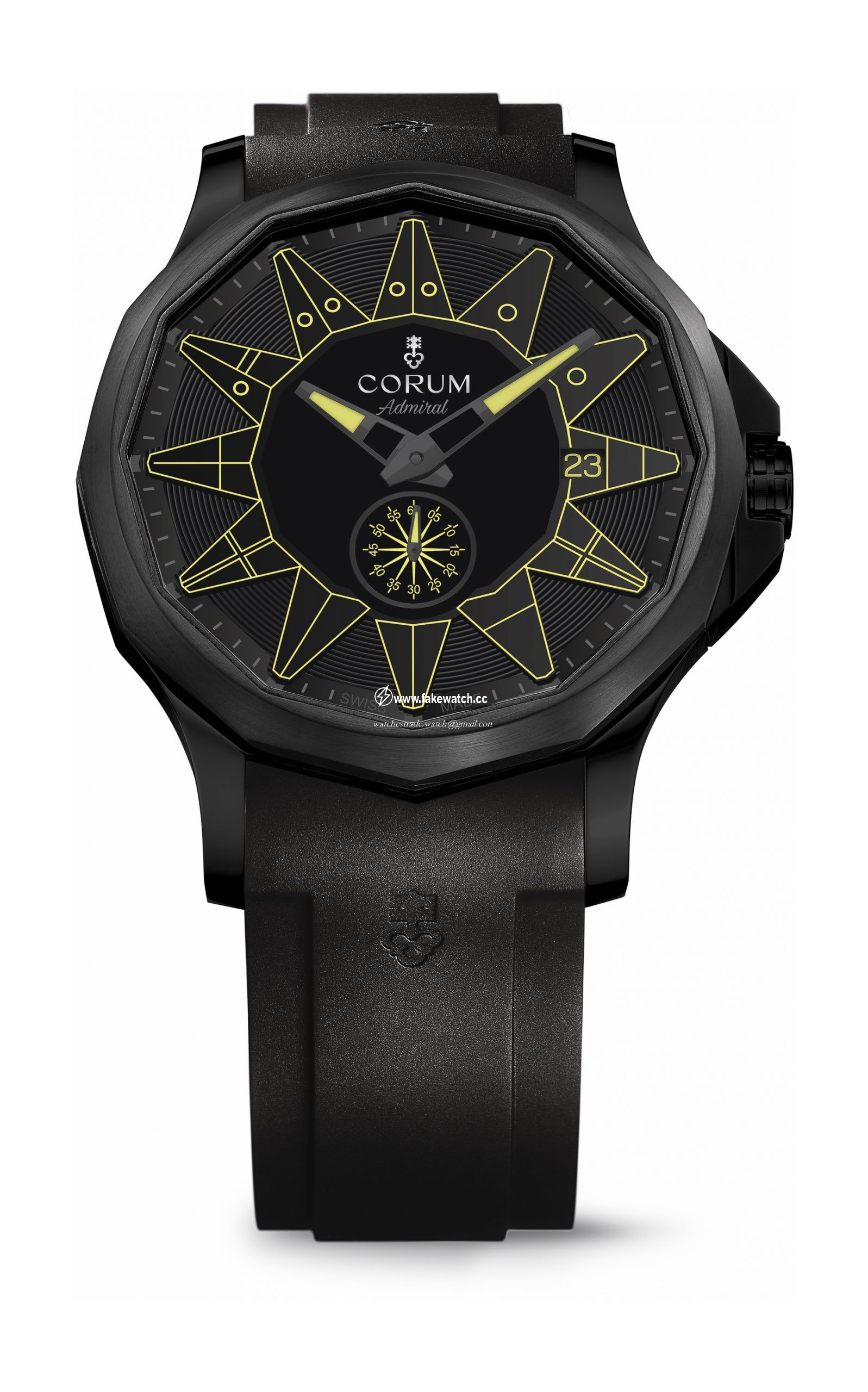 Corum Admiral 42 Automatic All Black A395/04008