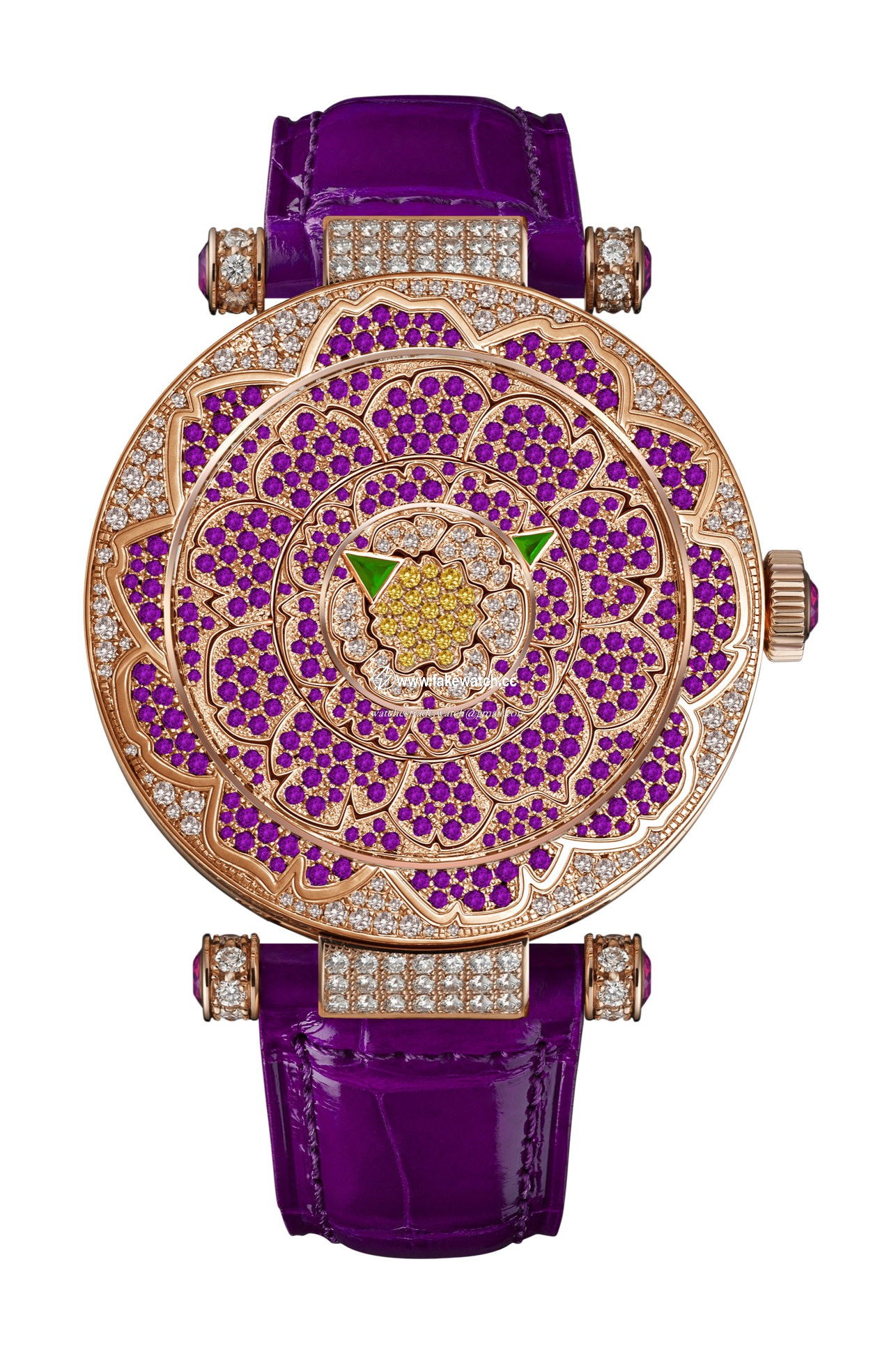 Franck Muller Double Mystery Peony 39 DM D CD PEO VL 5N