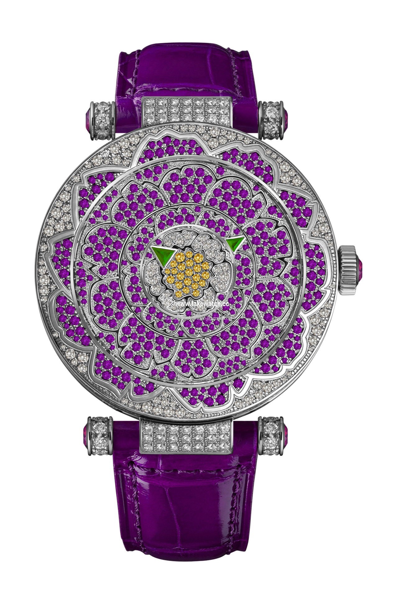 Franck Muller Double Mystery Peony 39 DM D CD PEO VL OG