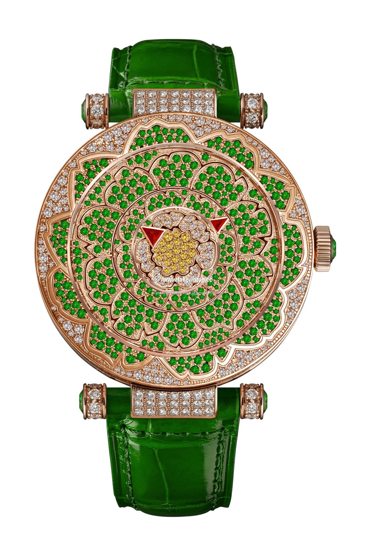 Franck Muller Double Mystery Peony 39 DM D CD PEO VR 5N