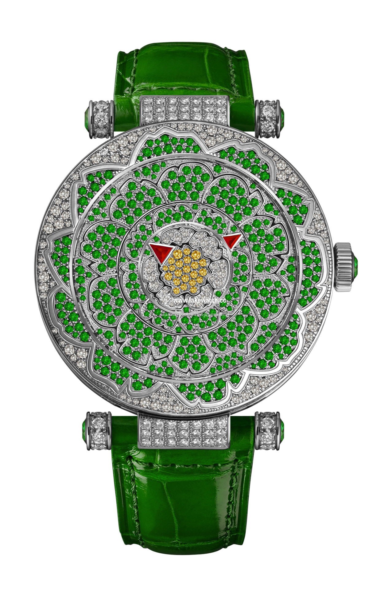 Franck Muller Double Mystery Peony 39 DM D CD PEO VR OG