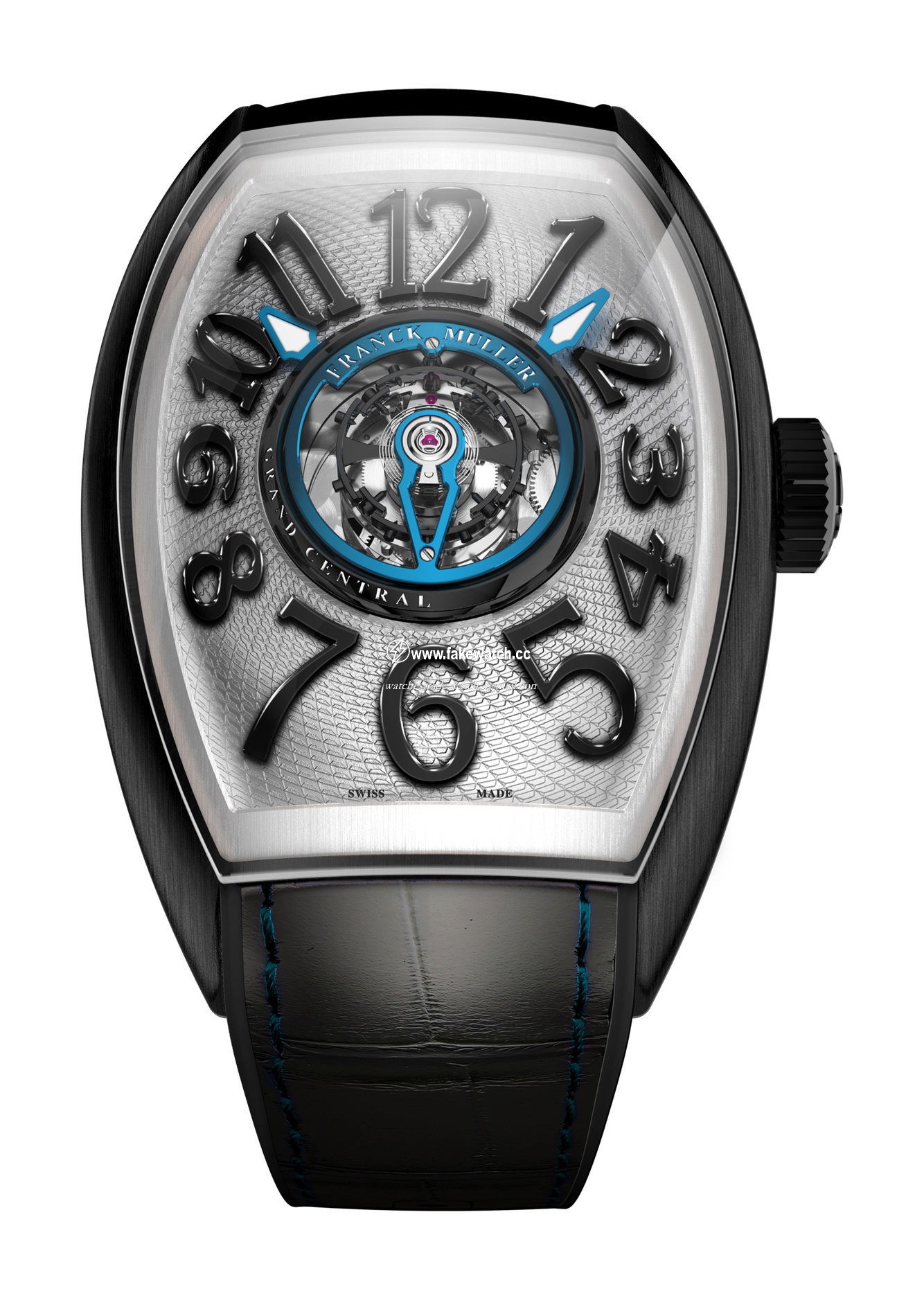 Franck Muller Grand Central Cintree Curvex CX-40-T-CTR-TTNRBR-ACBR-TT