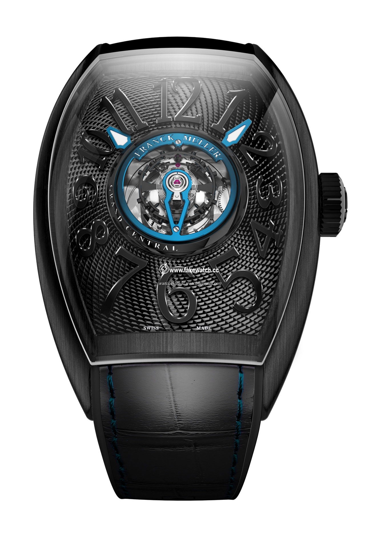 Franck Muller Grand Central Cintree Curvex CX-40-T-CTR-TTNRBR-TTNRBR-TT