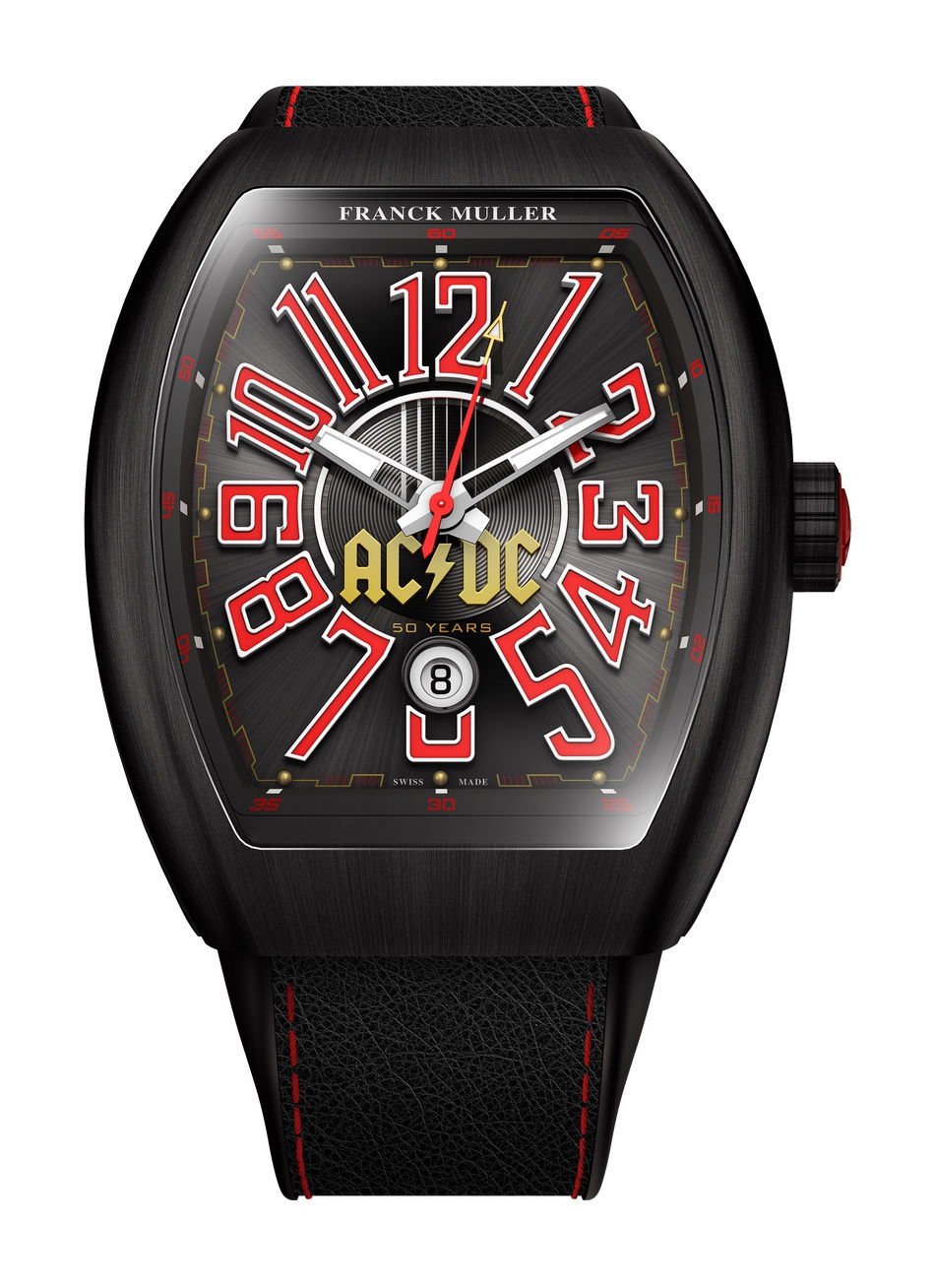 Franck Muller Vanguard AC/DC 50th Anniversary V43-SC-DT-ACDC-50TH-NR-BR