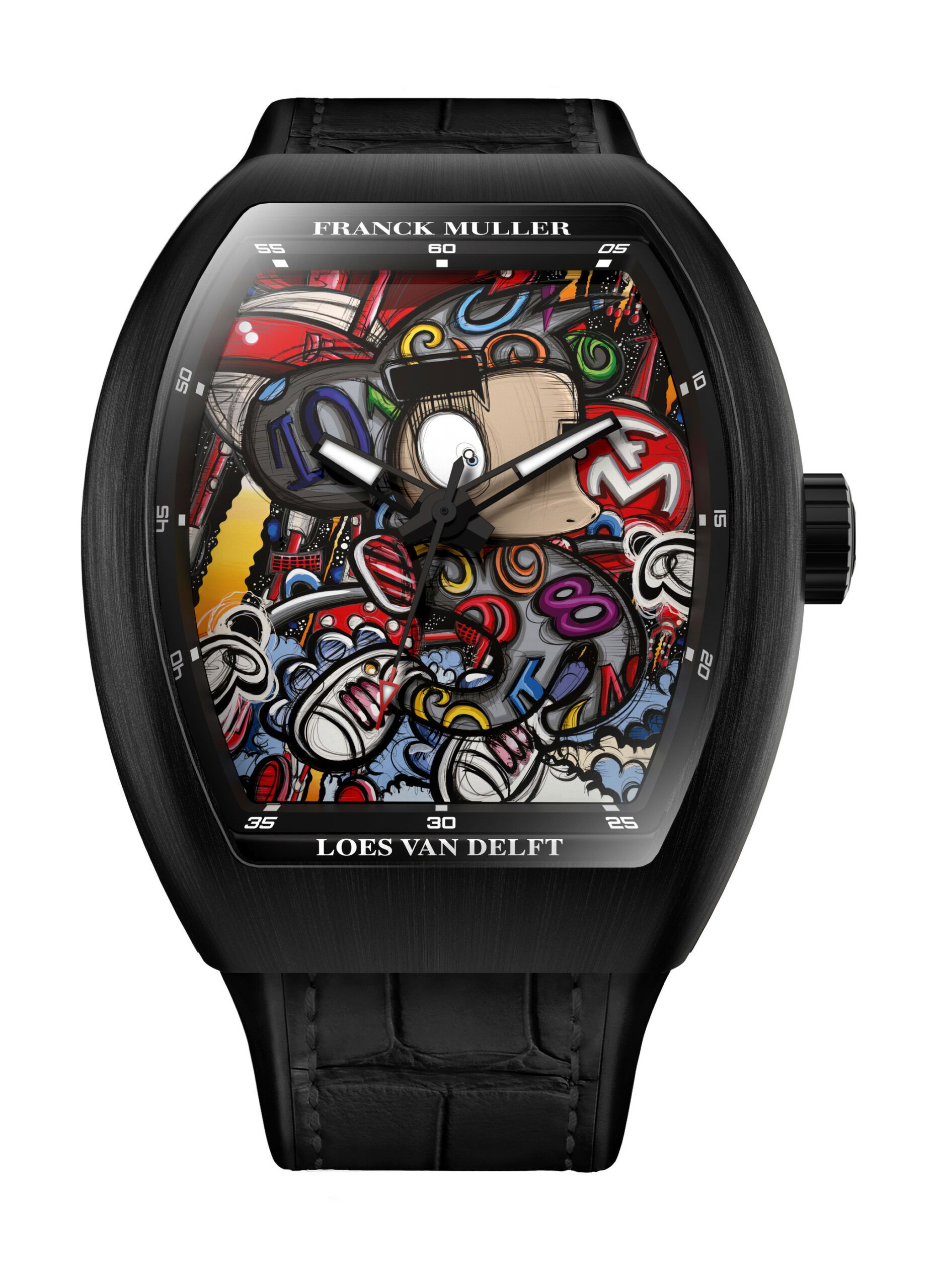 Franck Muller Vanguard? Color Dreams Loes Van Delft Limited Edition V 43 SC LOES VAN DELFT NR BR (NR)