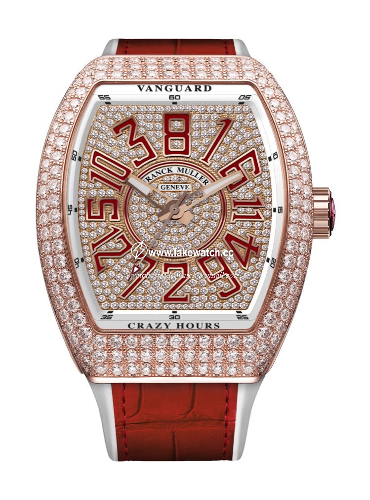 Franck Muller Vanguard Crazy Hours? V 45 CH D CD (RG)