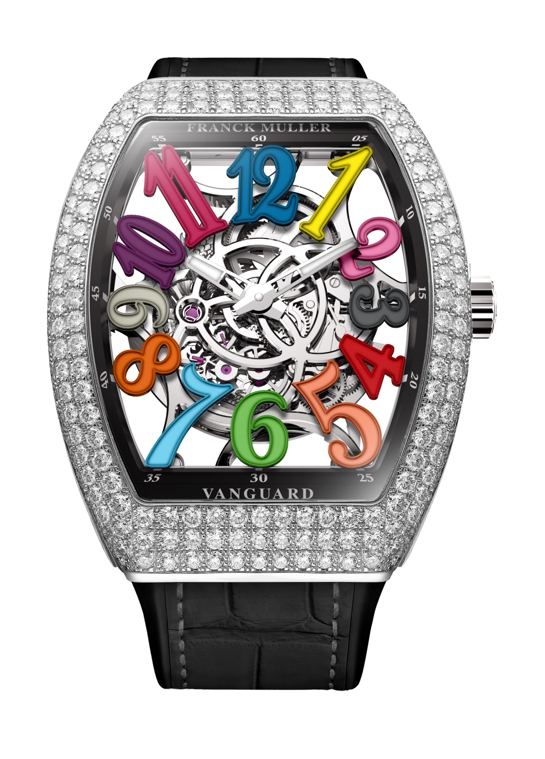 Franck Muller Vanguard Dragon Slim Skeleton V 41 S AT SQT COL DRM D DRAGON