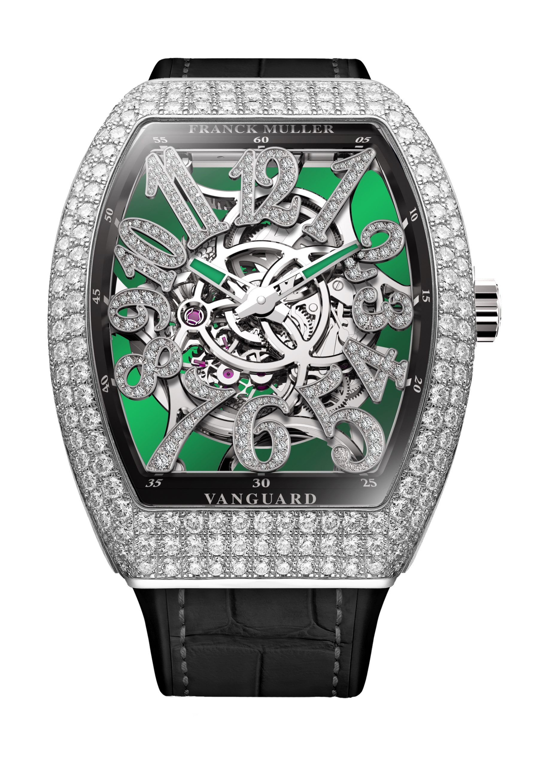 Franck Muller Vanguard Dragon Slim Skeleton V 41 S AT SQT D NBR CD DRAGON VR