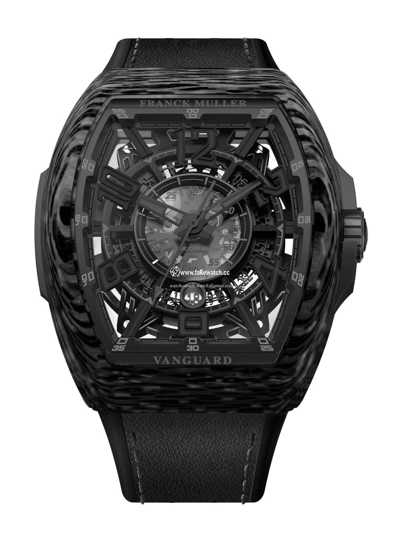 Franck Muller Vanguard Racing Skeleton V 45 SC DT SQT RCG CARBONE (NR)