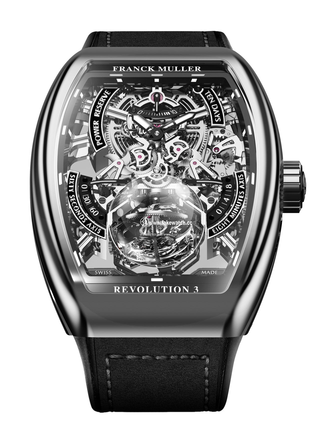 Franck Muller Vanguard Revolution 3 Skeleton V 50 REV 3 PR SQT (NR) AC