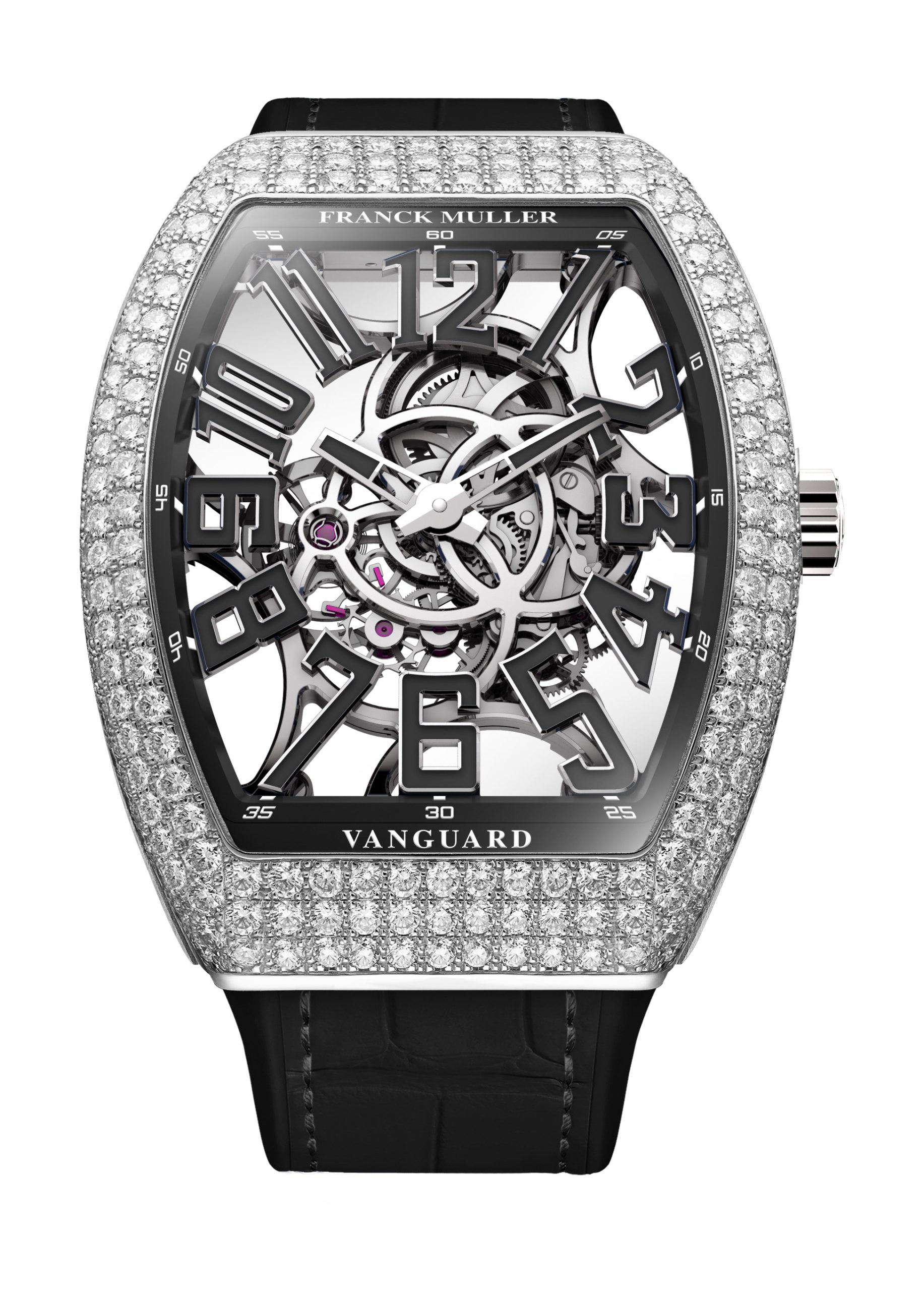 Franck Muller Vanguard? Slim Skeleton V 41 S AT SQT D (NR)- AC-OG
