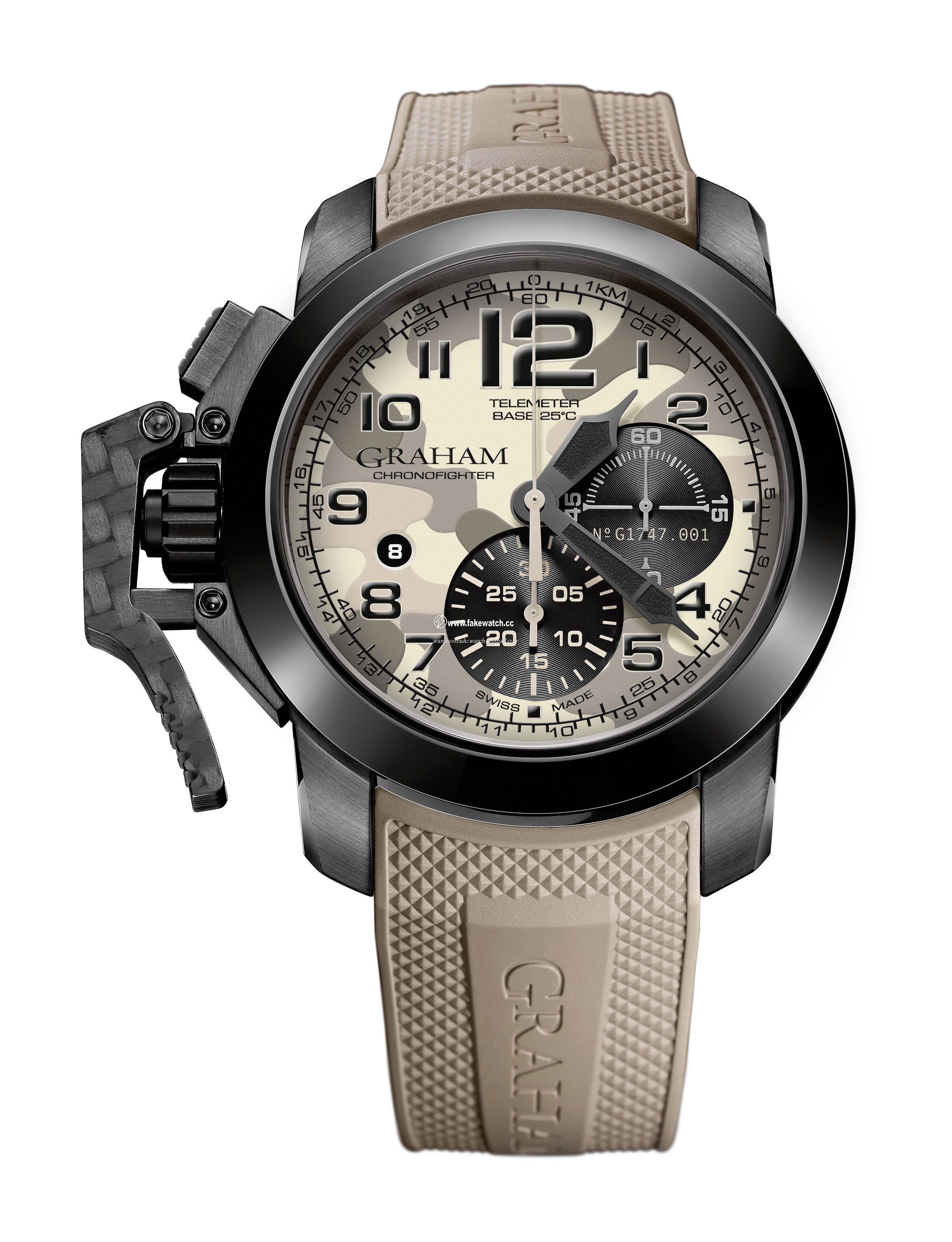 Graham Chronofighter Black Arrow 2CCAU.E03A