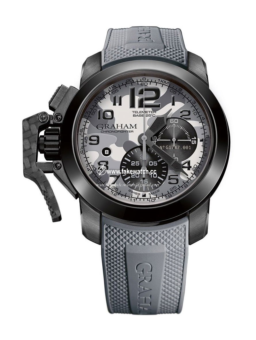 Graham Chronofighter Black Arrow 2CCAU.S02A