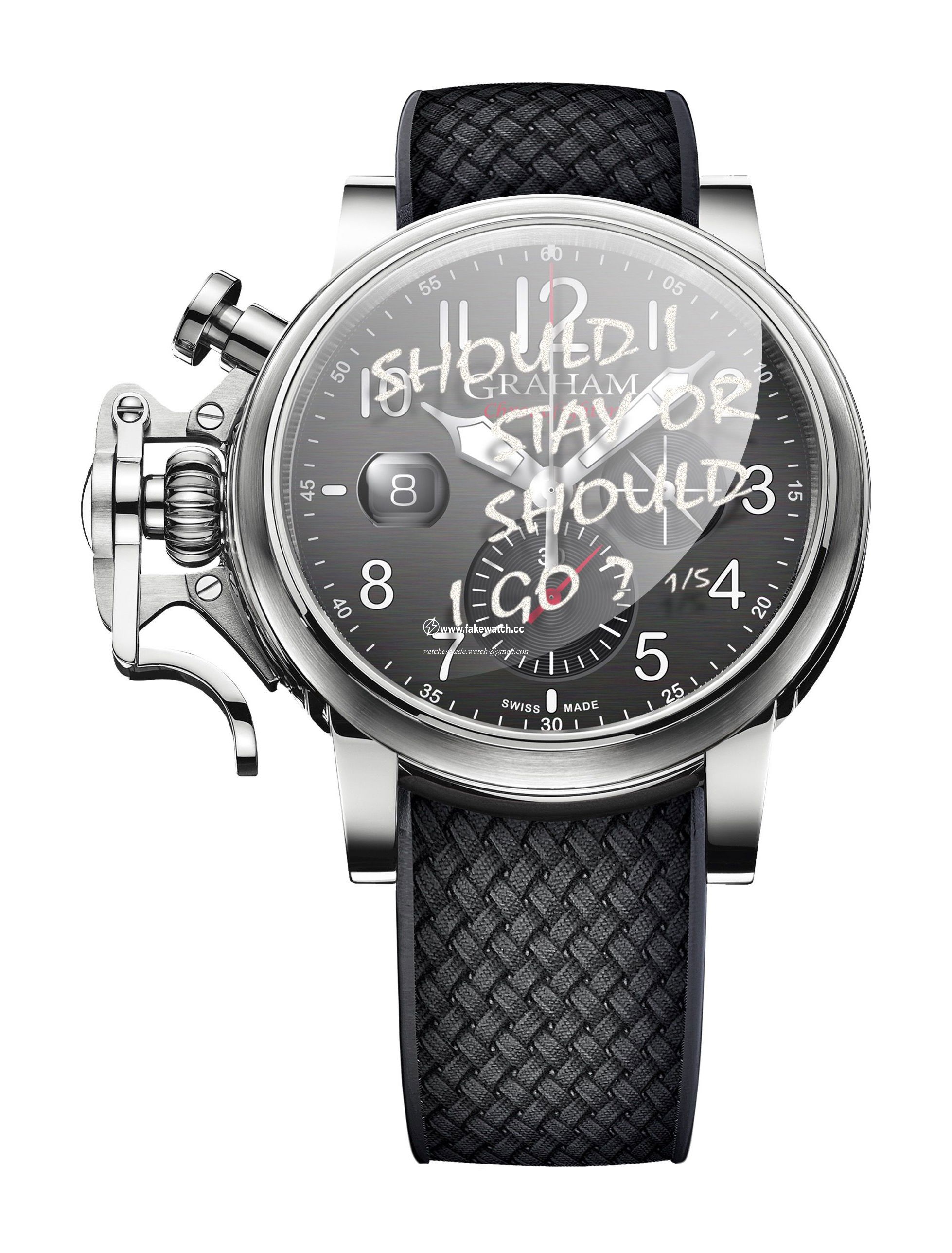 Graham Chronofighter Grand Vintage Should I Stay Or Should I Go 2CVDS.B29B