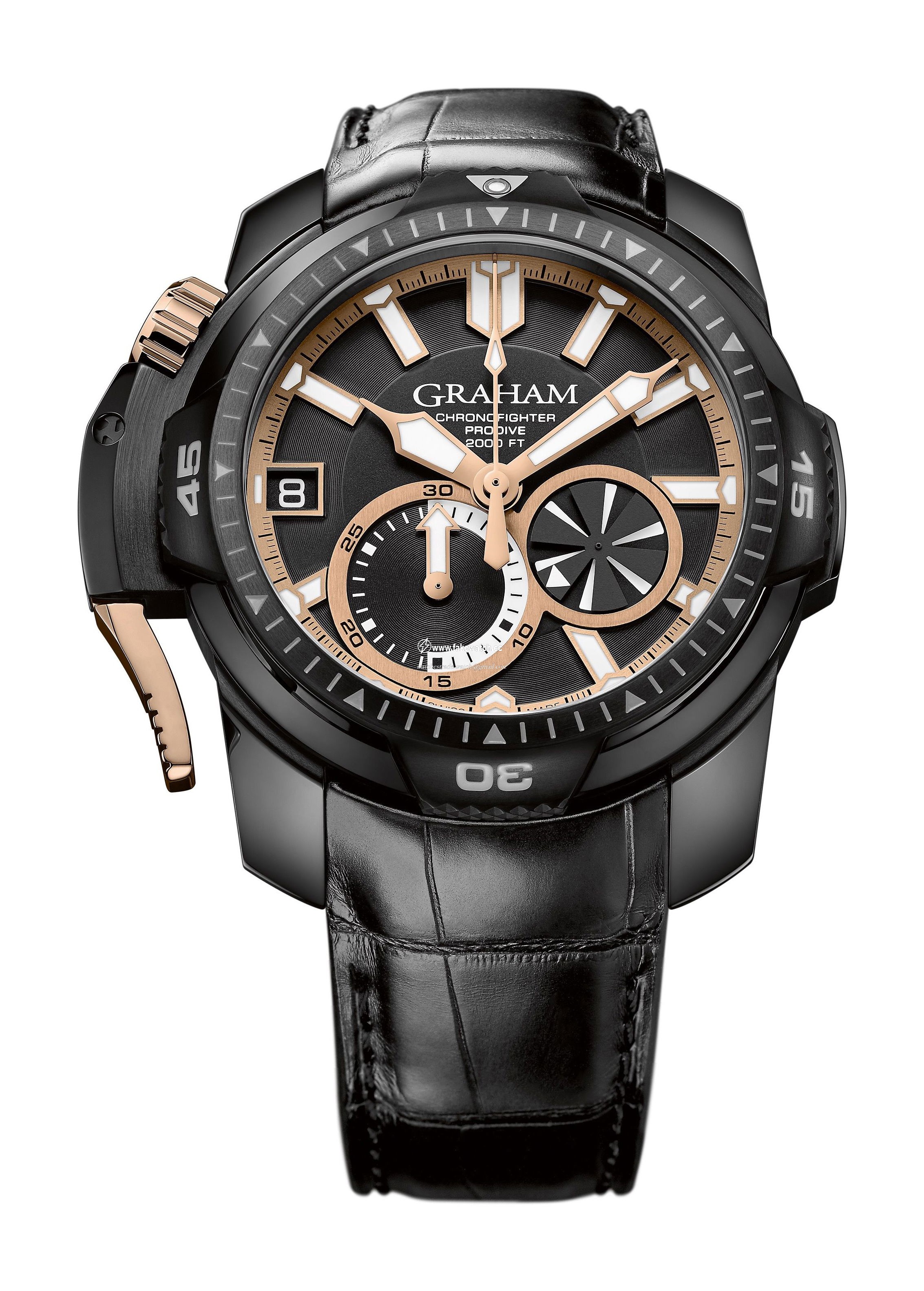 Graham Chronofighter Prodive 2CDAZ.B04A