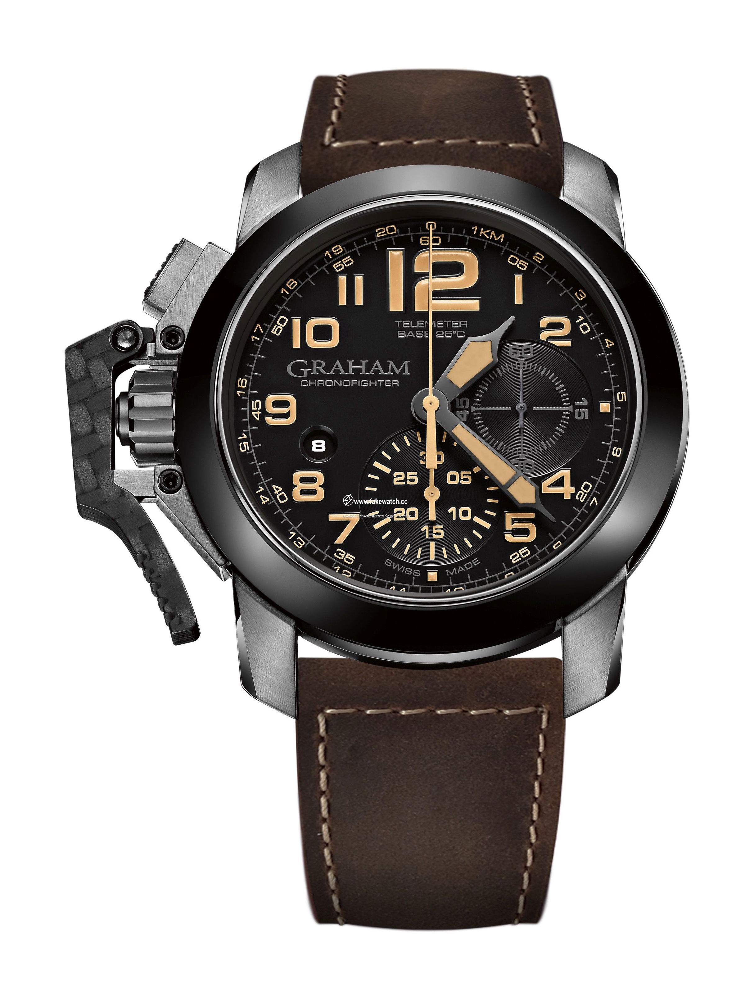 Graham Chronofighter Steel Target 2CCAC.B02A