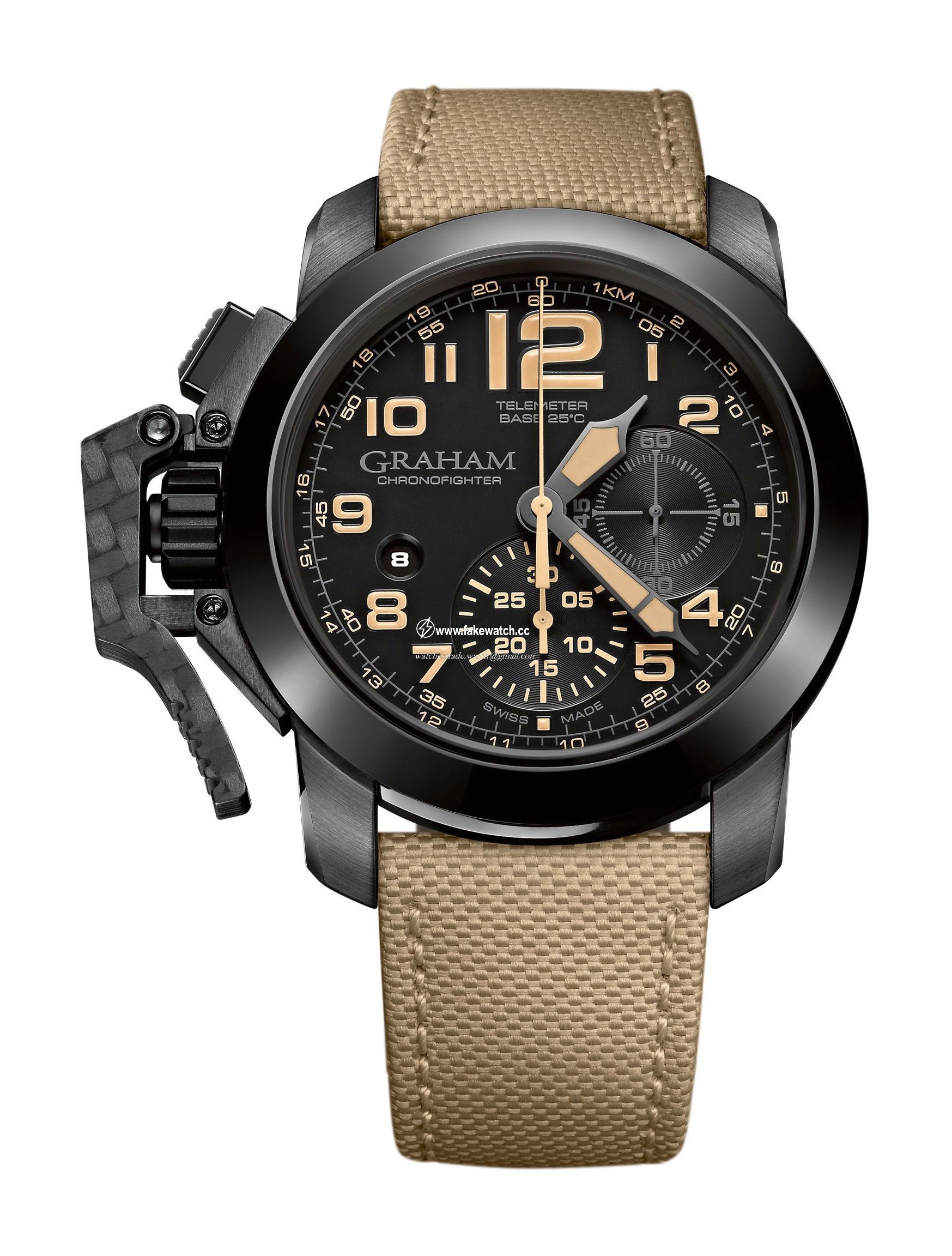 Graham Chronofighter Steel 2CCAU.B02A