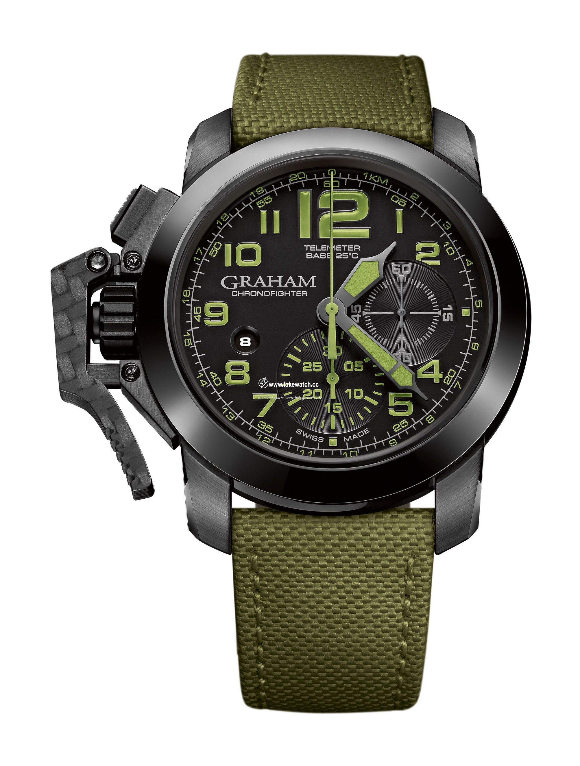 Graham Chronofighter Steel 2CCAU.G01A
