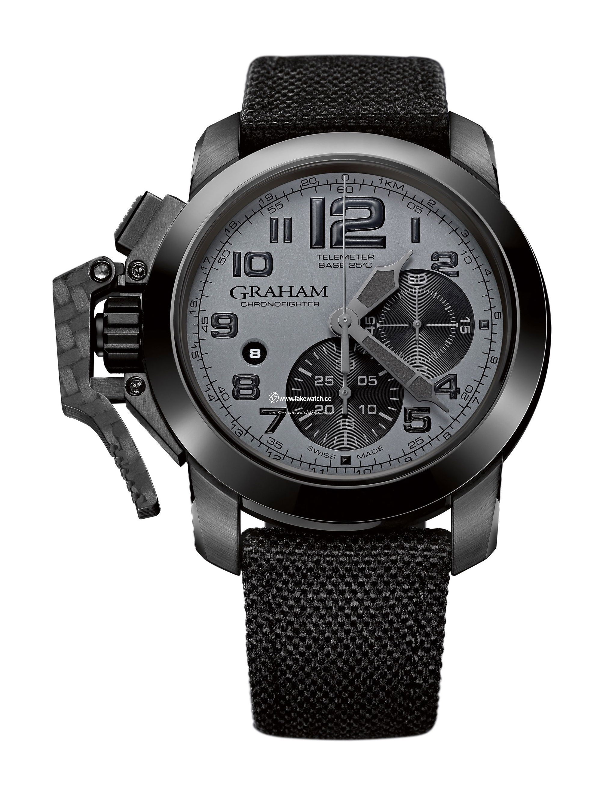 Graham Chronofighter Steel 2CCAU.S01A