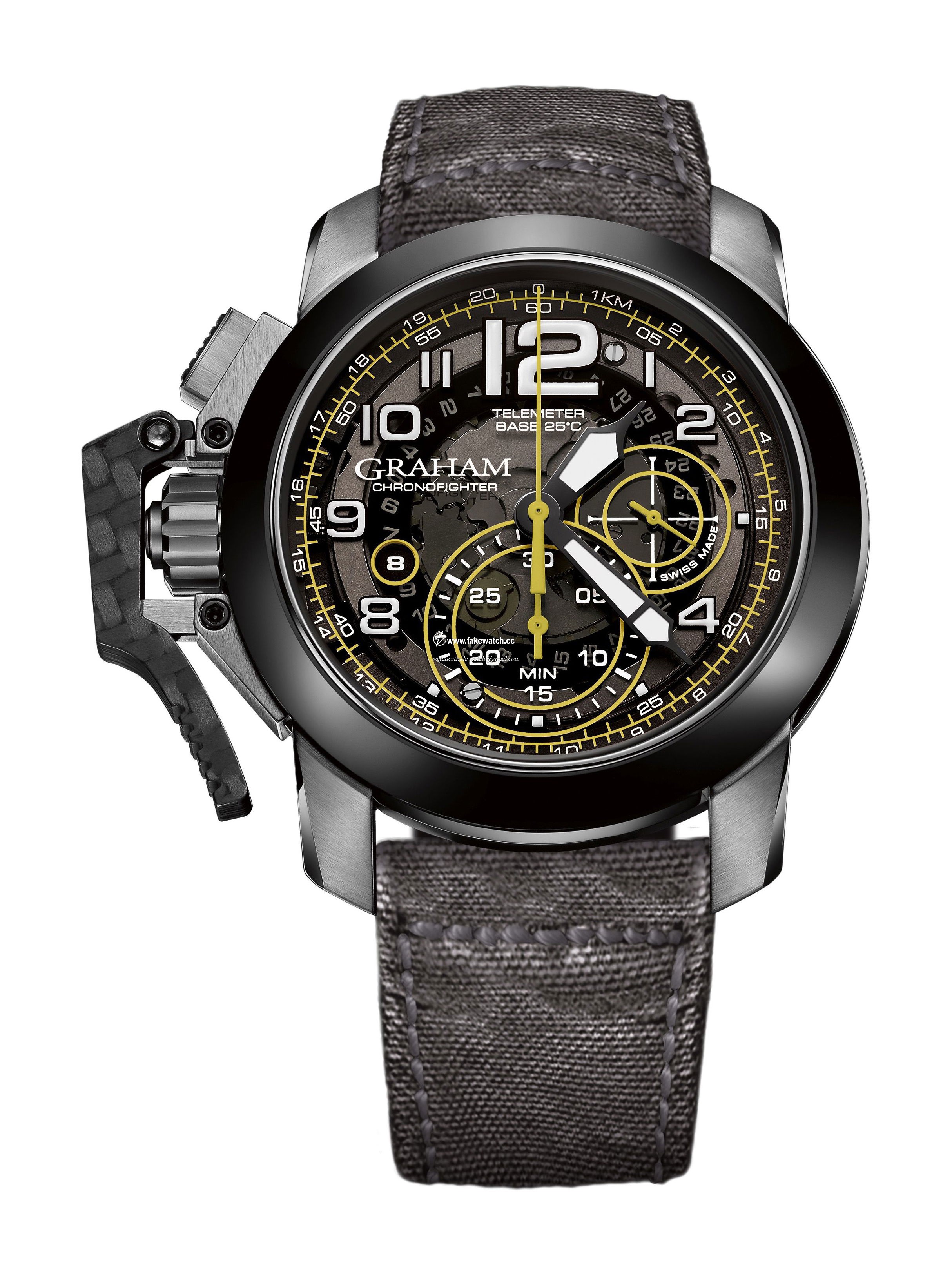 Graham Chronofighter Steel Target 2CCAC.B16A