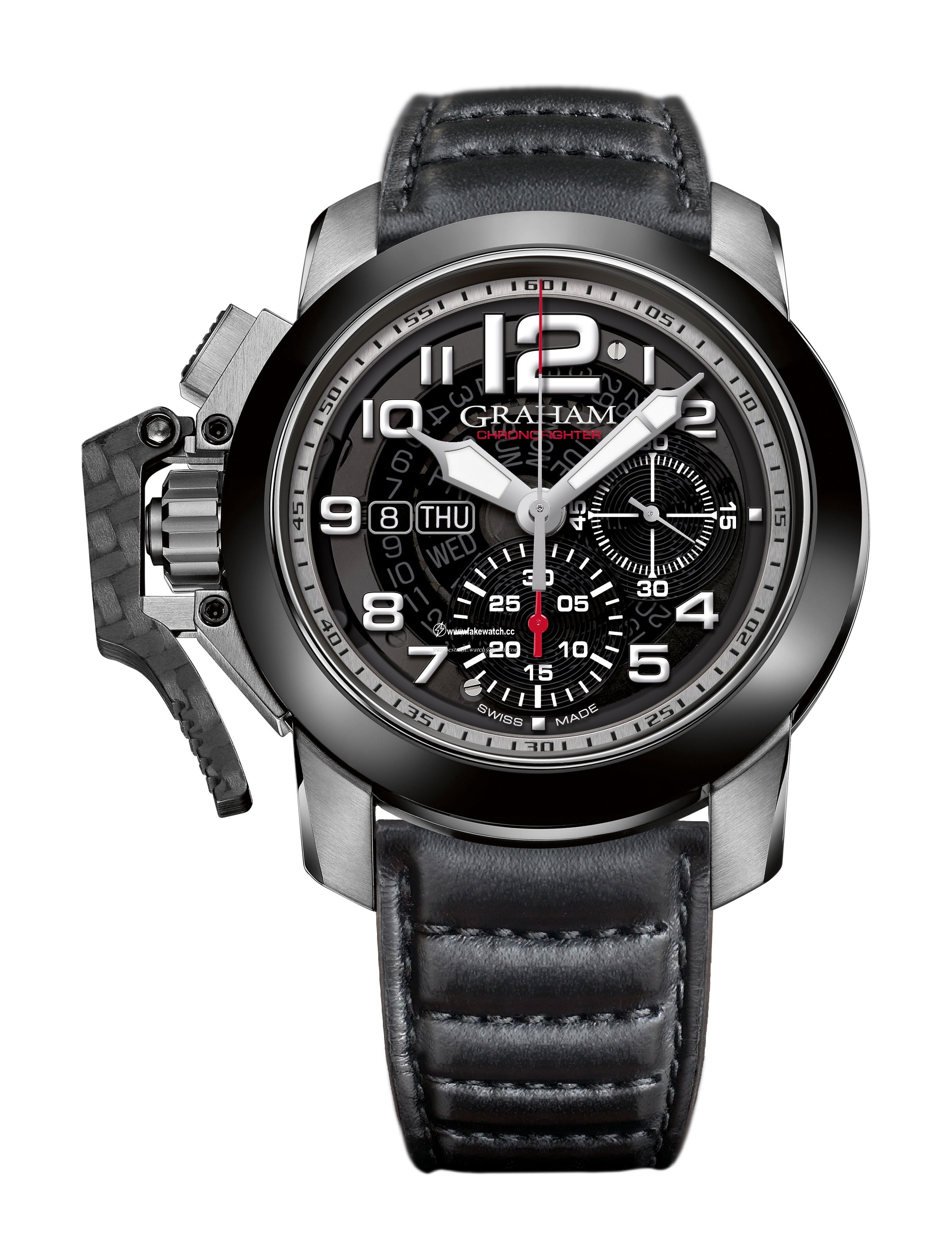 Graham Chronofighter Steel Target 2CCAC.B33A