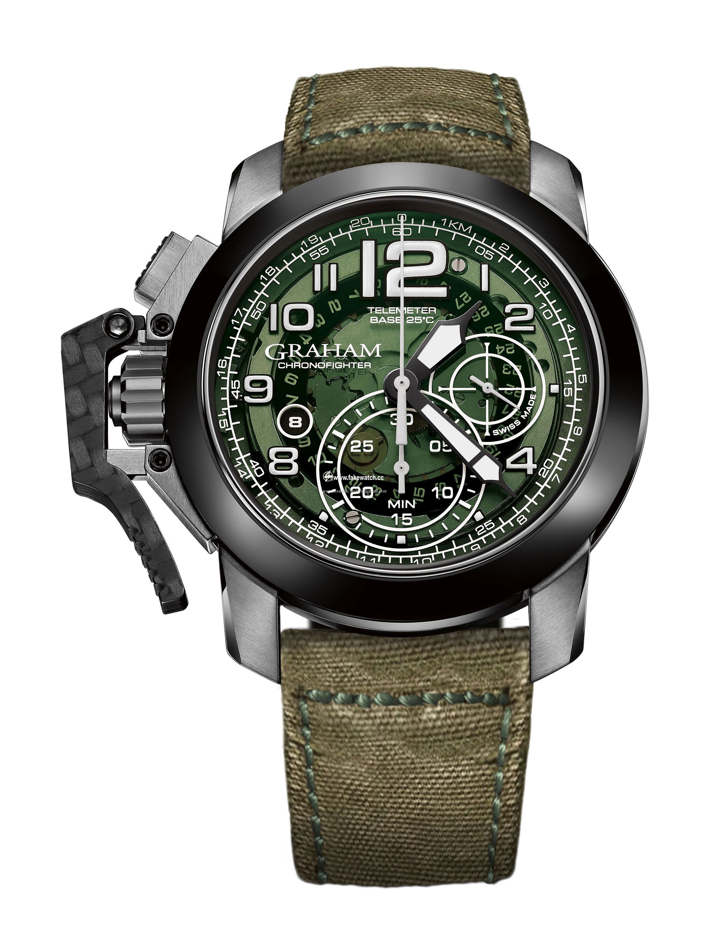 Graham Chronofighter Steel Target 2CCAC.G03A