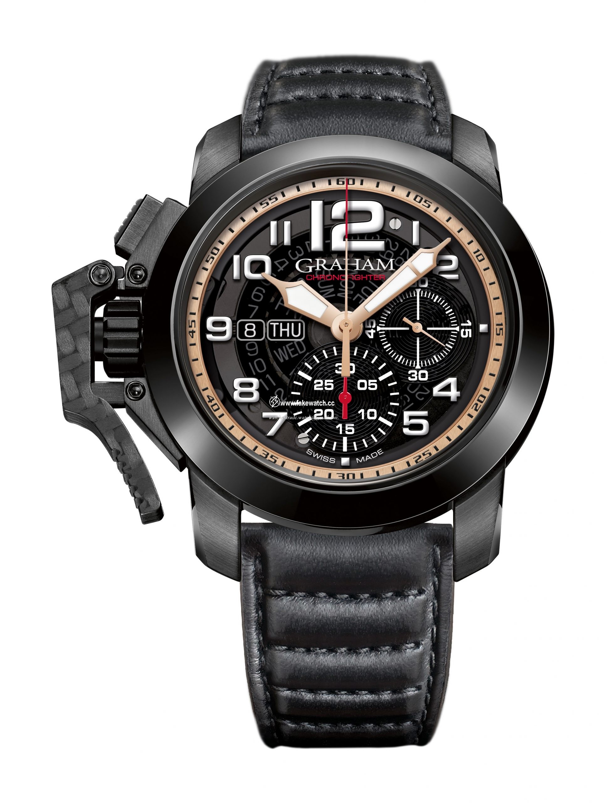 Graham Chronofighter Steel Target 2CCAU.B31A