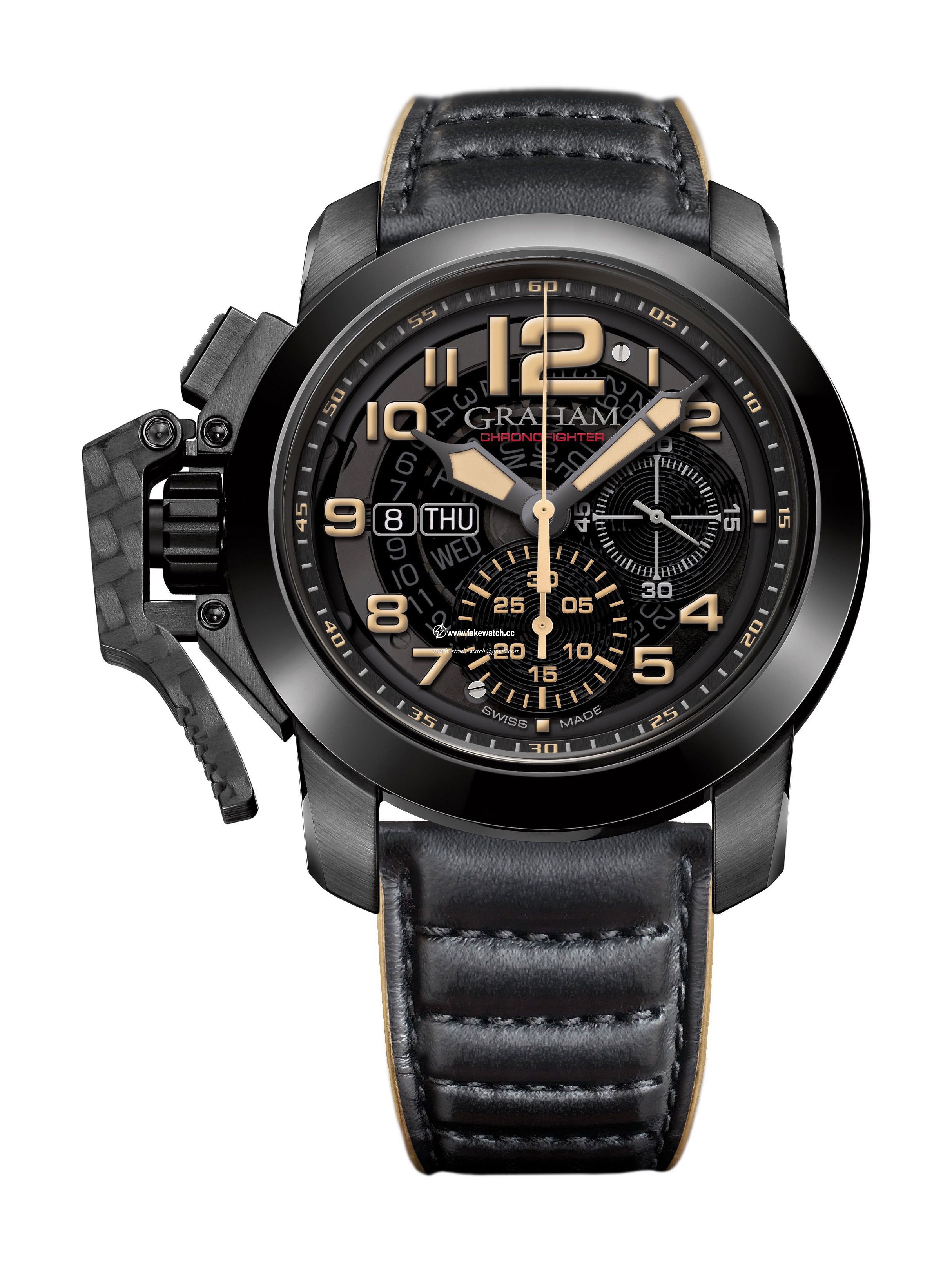 Graham Chronofighter Steel Target 2CCAU.B32A