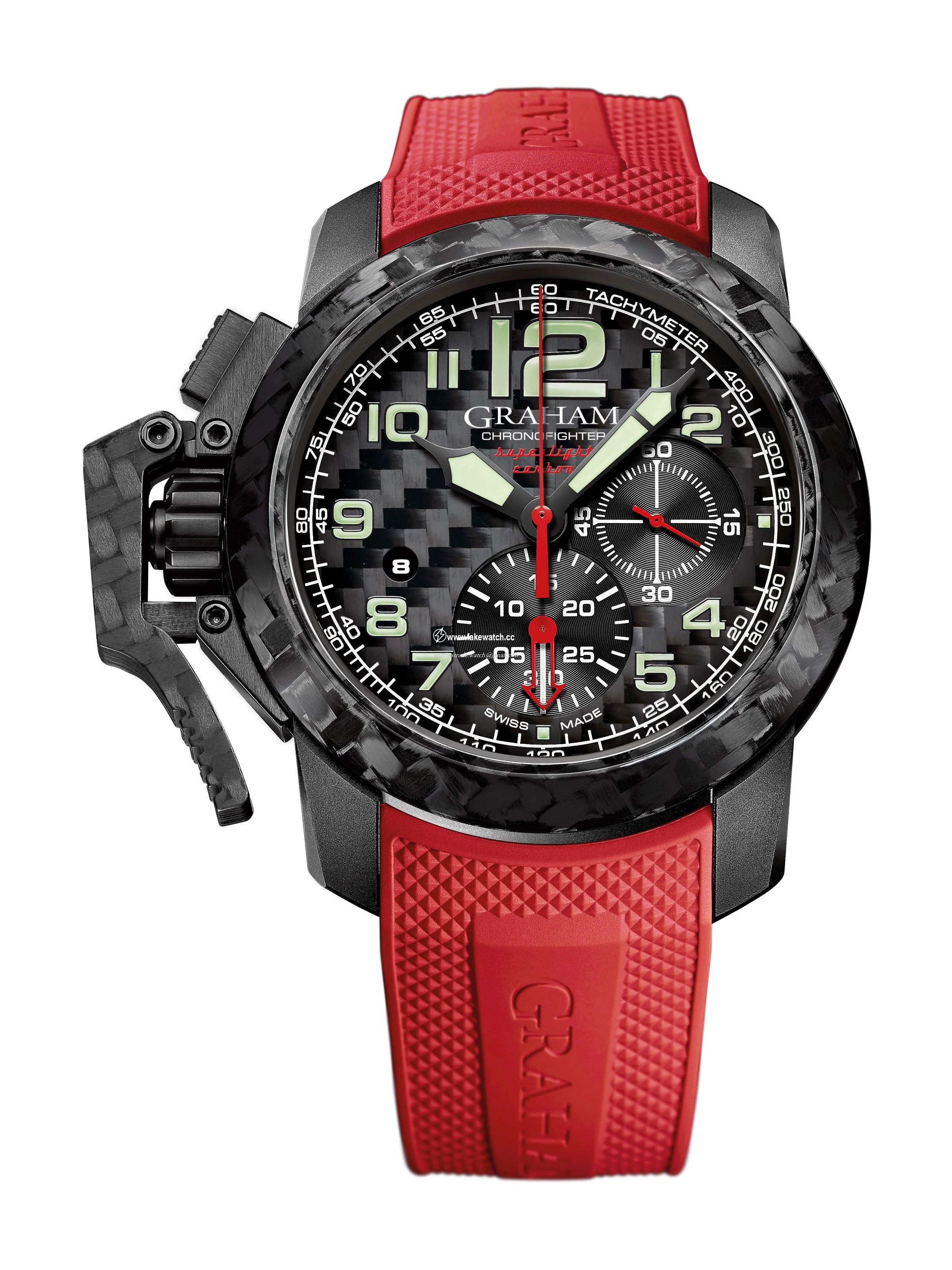 Graham Chronofighter Superlight Carbon 2CCBK.B11A
