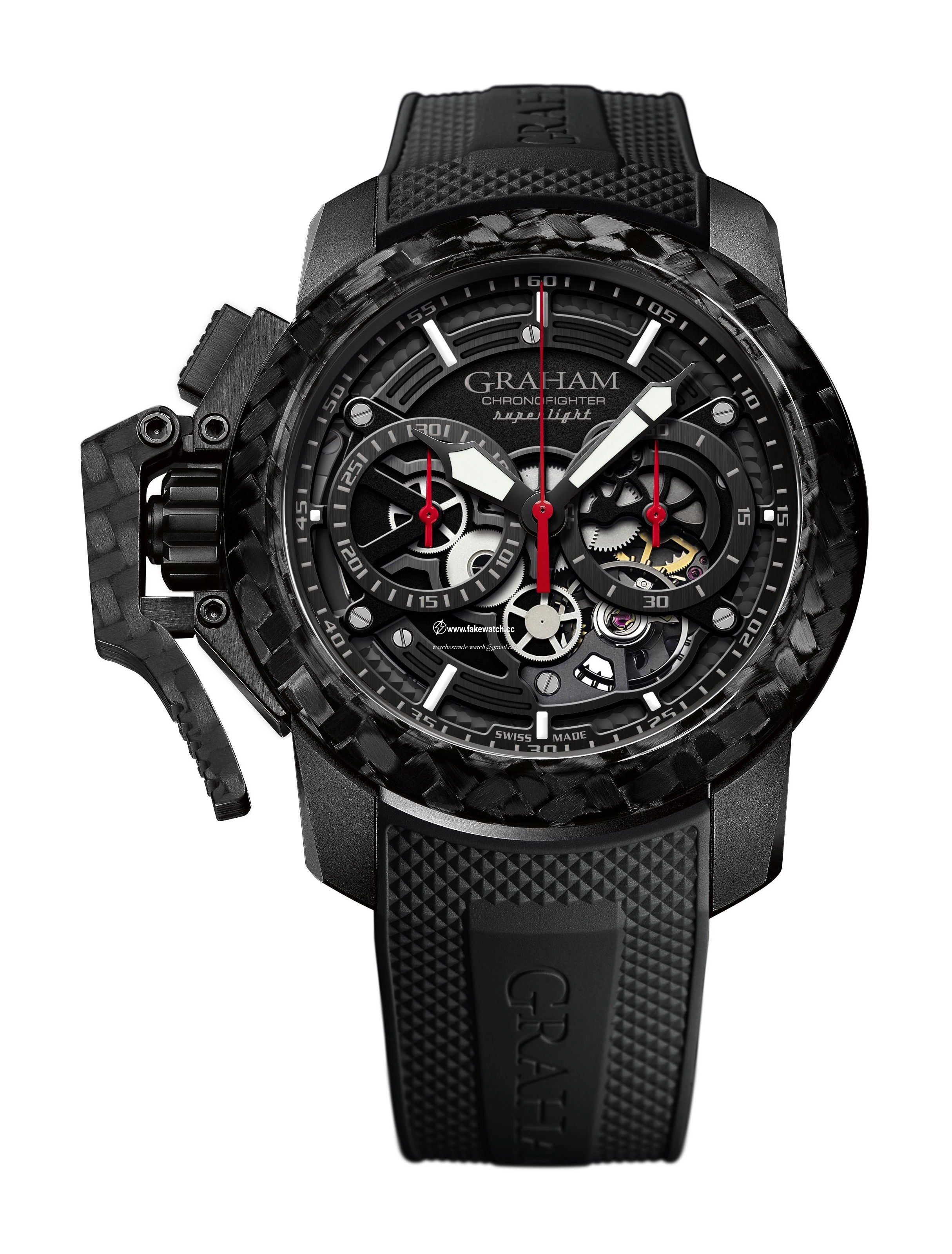 Graham CHRONOFIGHTER SUPERLIGHT CARBON SKELETON 2CCBK.B25A.K92K