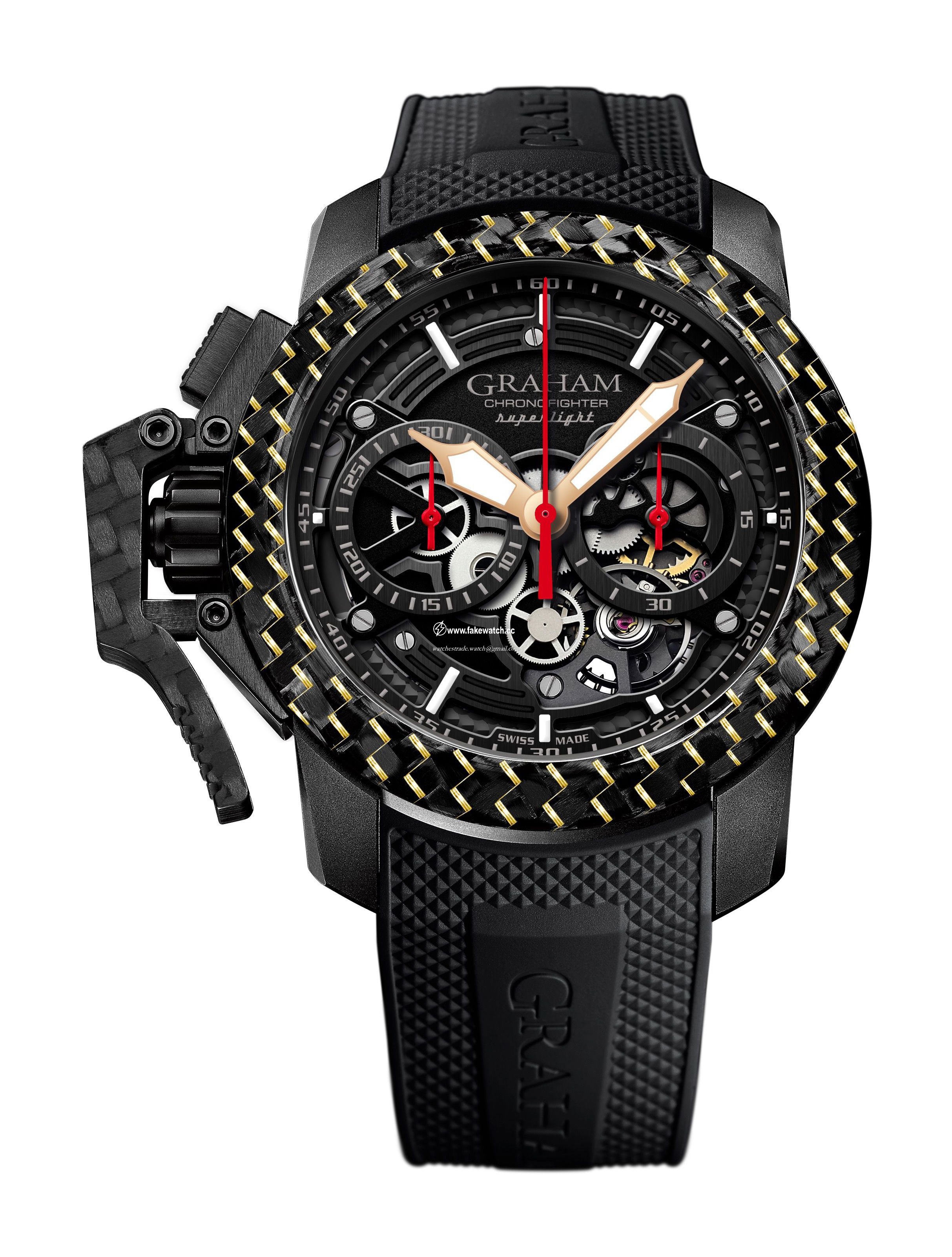 Graham Chronofighter Superlight Carbon Skeleton 2CCBK.B25B
