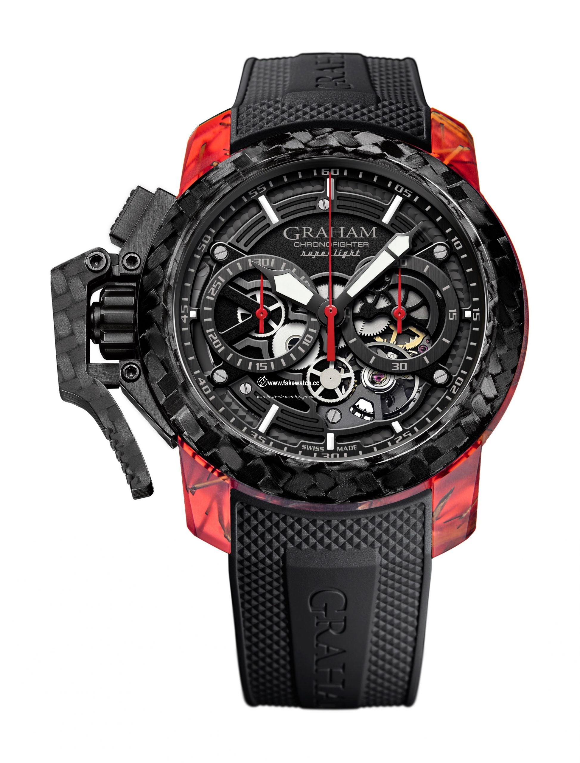 Graham Chronofighter Superlight Carbon Skeleton 2CCCK.B41A